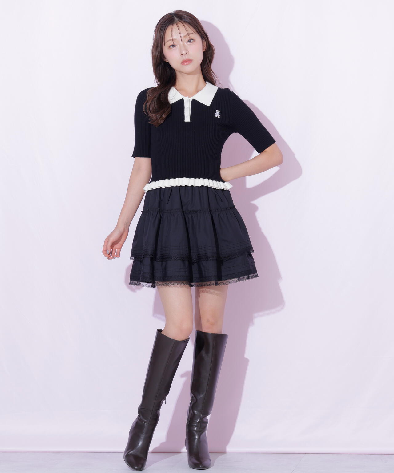 160cm 着用サイズ:FR