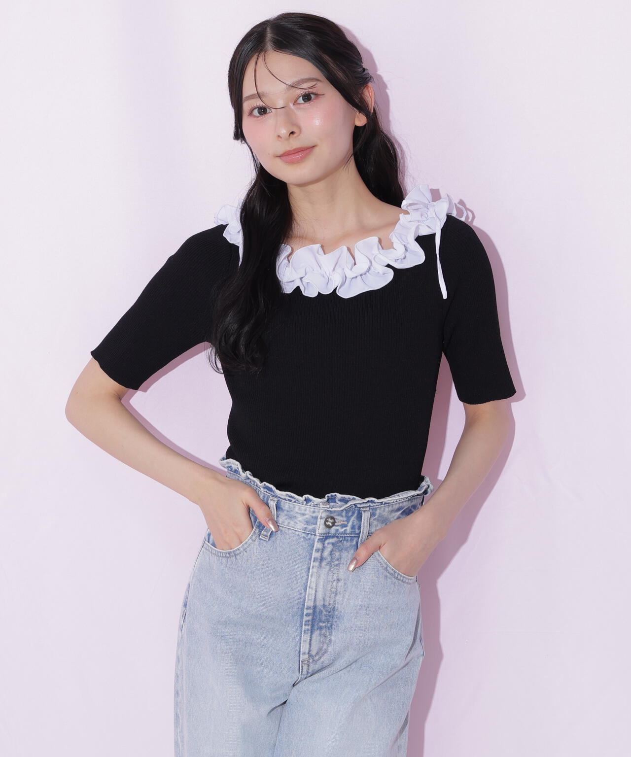 162cm 着用サイズ:FR