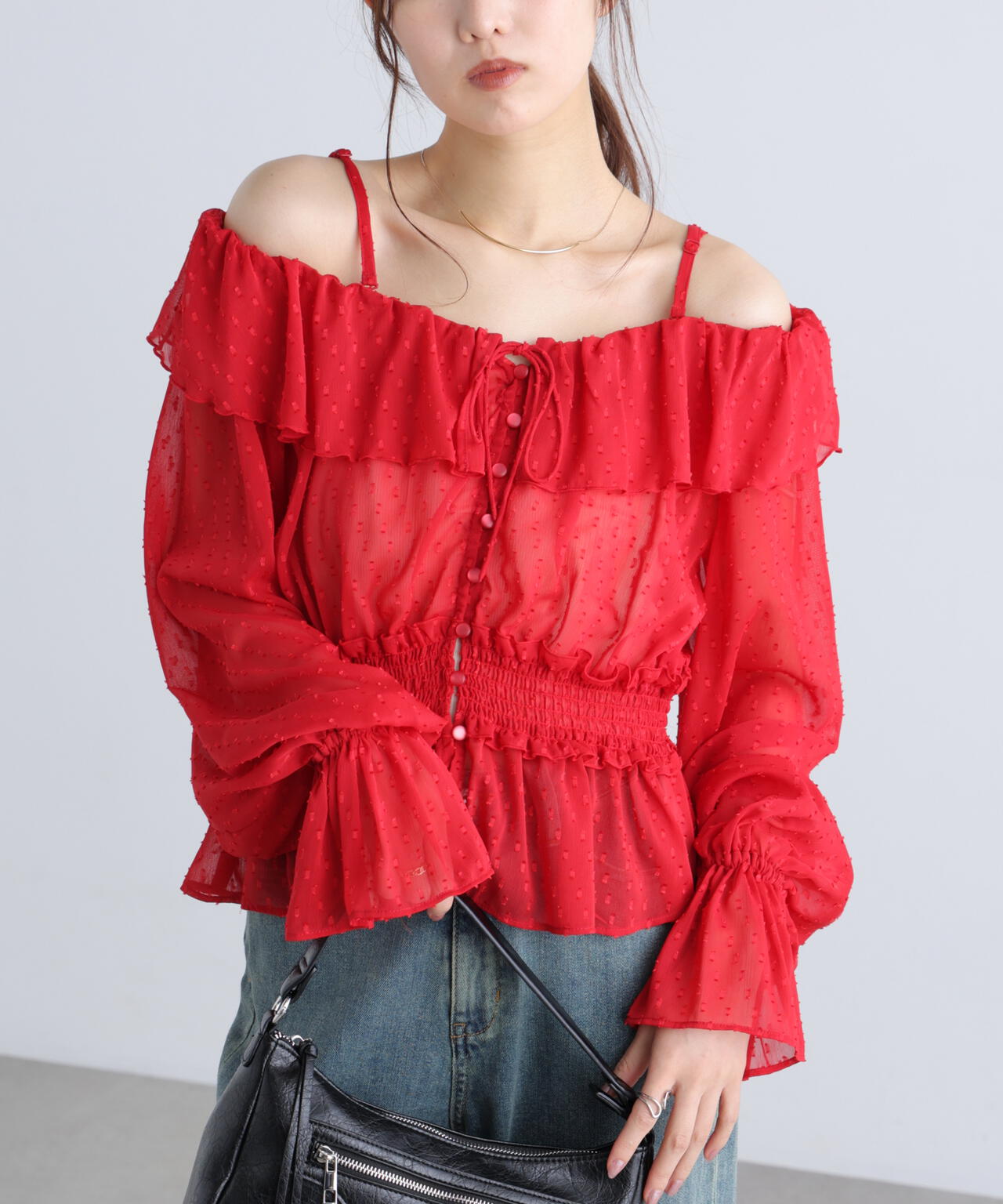 162cm 着用サイズ:FR