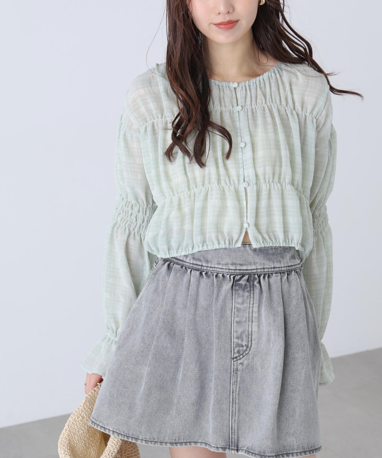 162cm 着用サイズ:FR