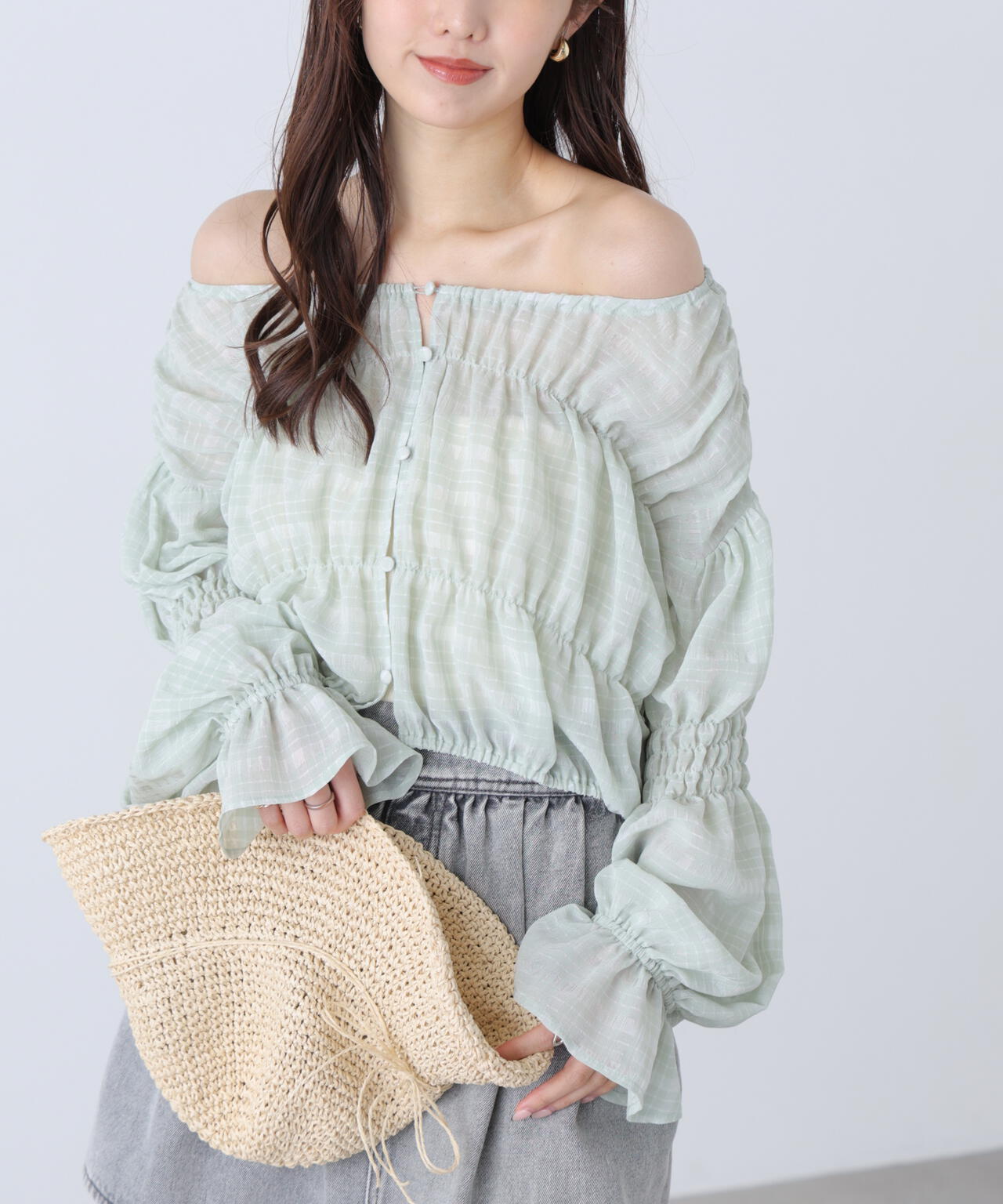 162cm 着用サイズ:FR