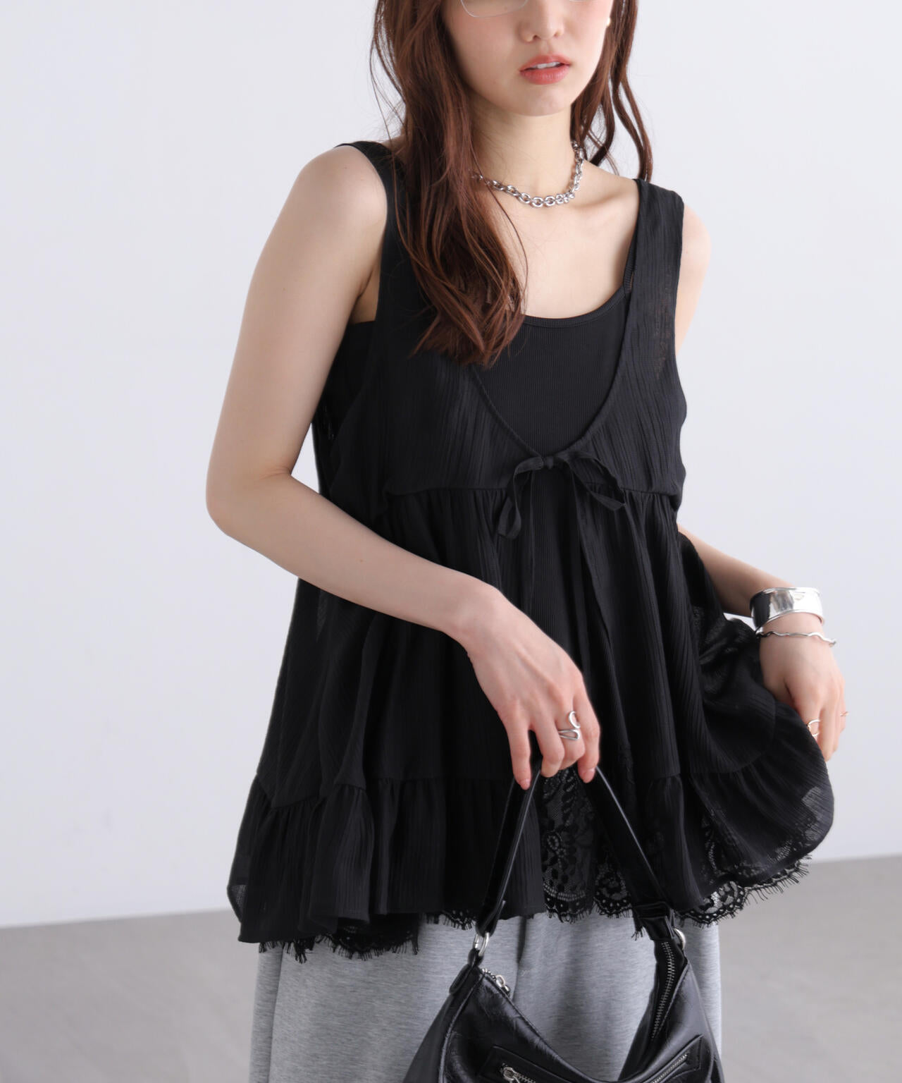 162cm 着用サイズ:FR