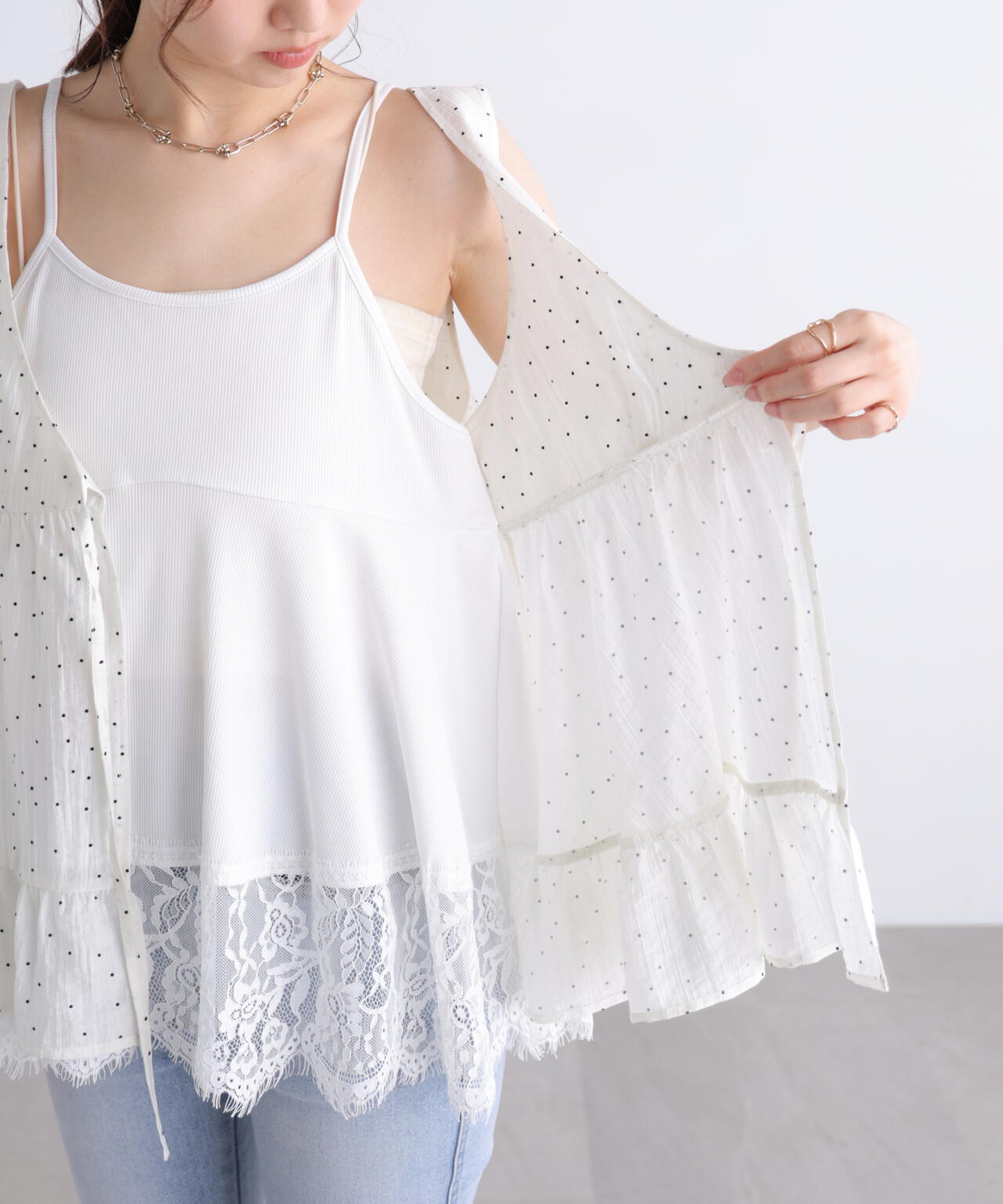 162cm 着用サイズ:FR