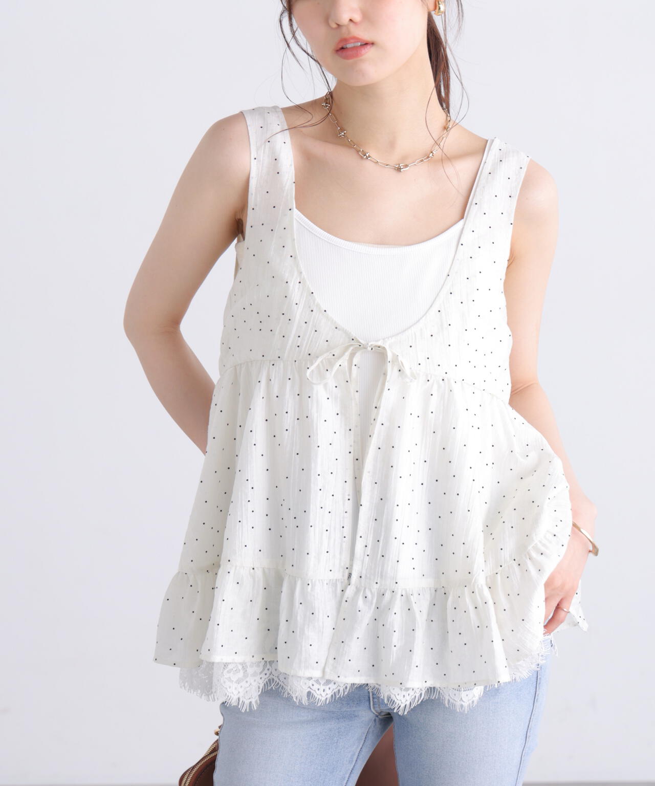 162cm 着用サイズ:FR