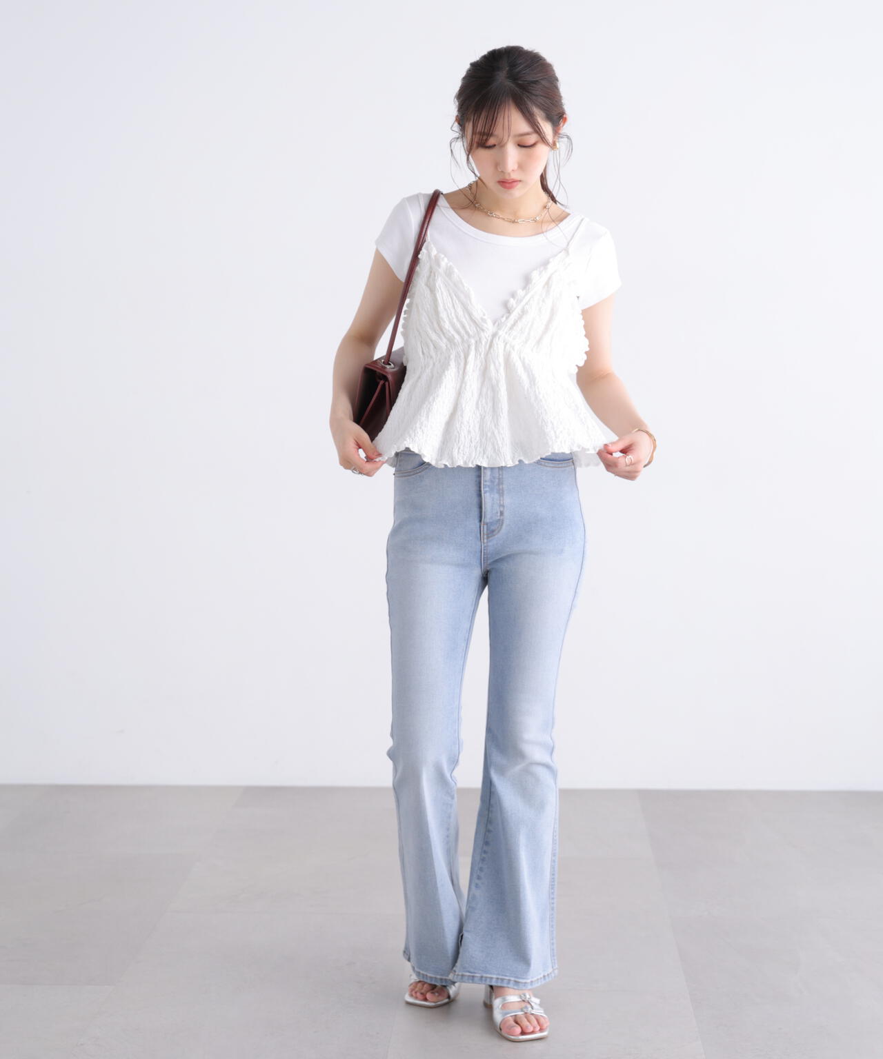 162cm 着用サイズ:FR