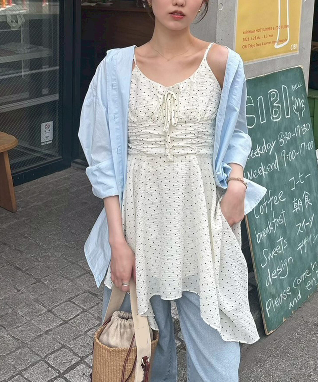162cm 着用サイズ:FR