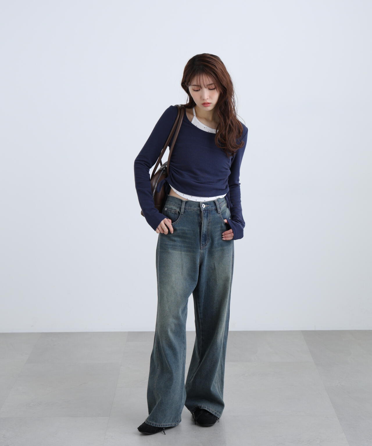 162cm 着用サイズ:FR