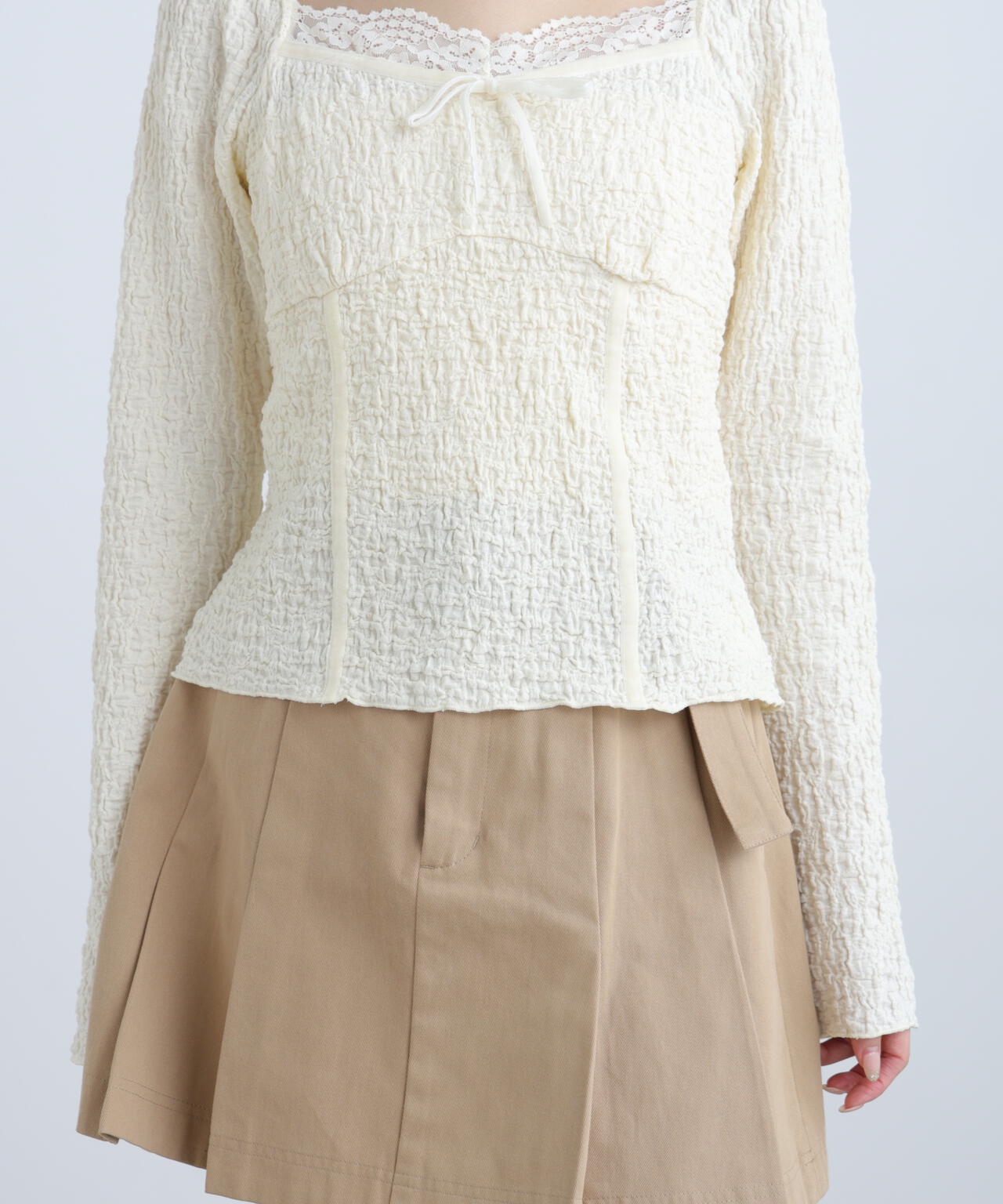 162cm 着用サイズ:FR