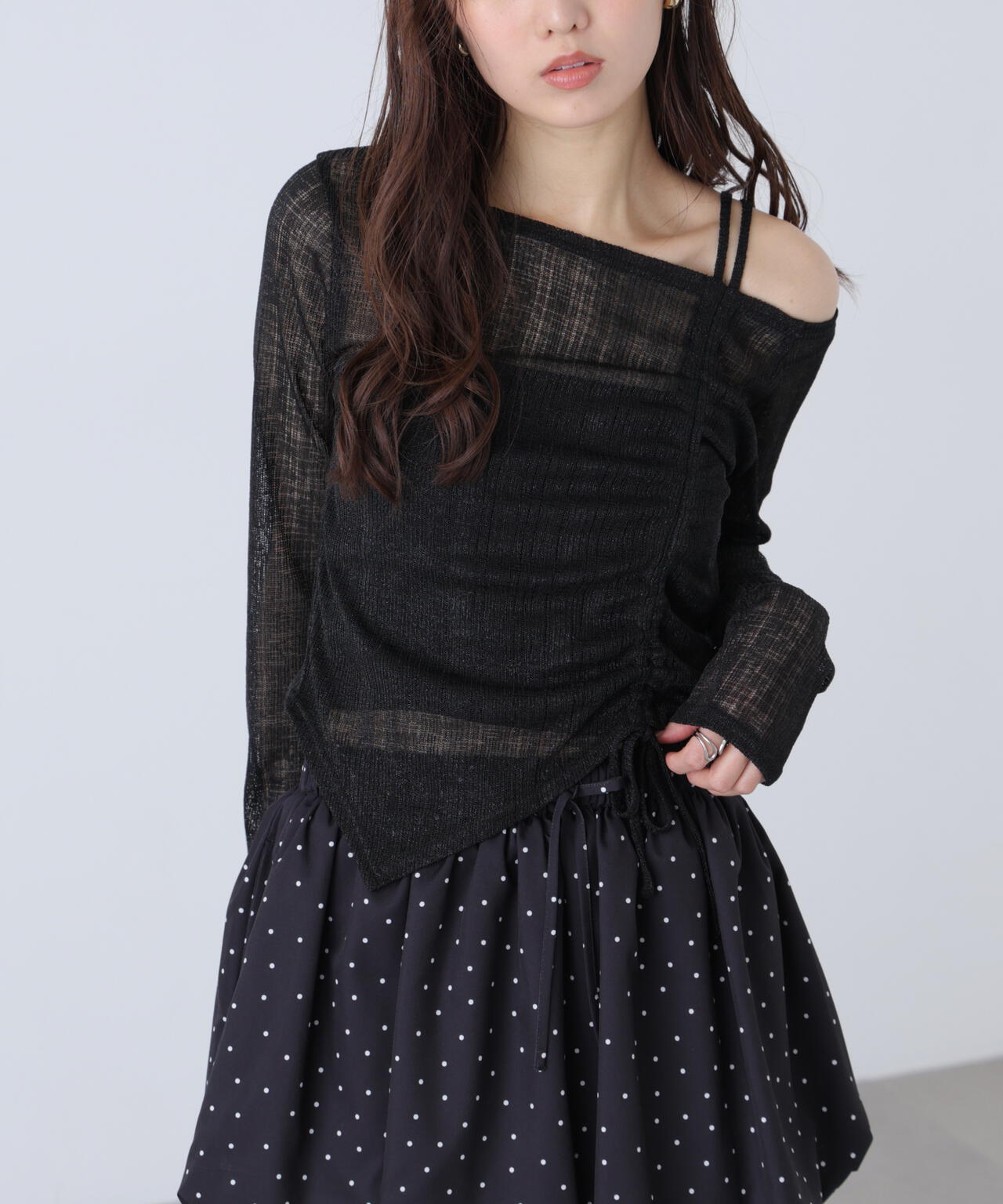 162cm 着用サイズ:FR