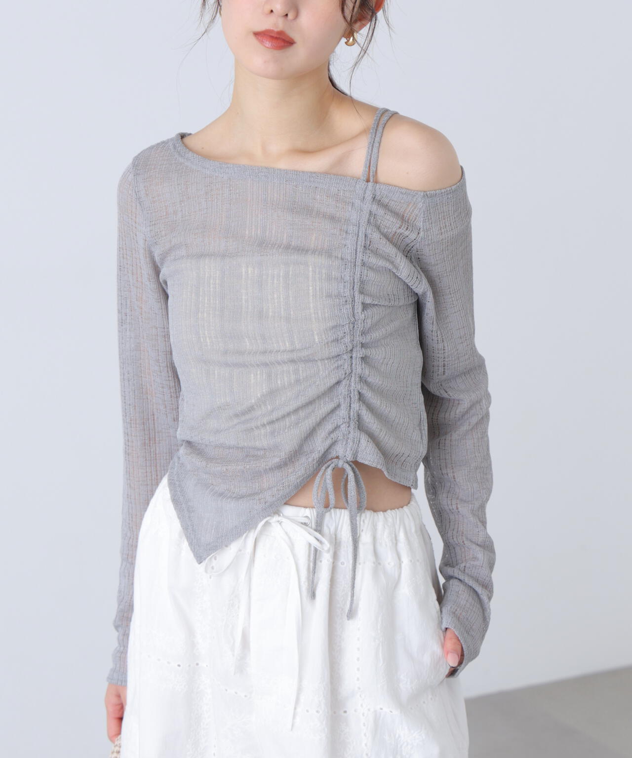 162cm 着用サイズ:FR
