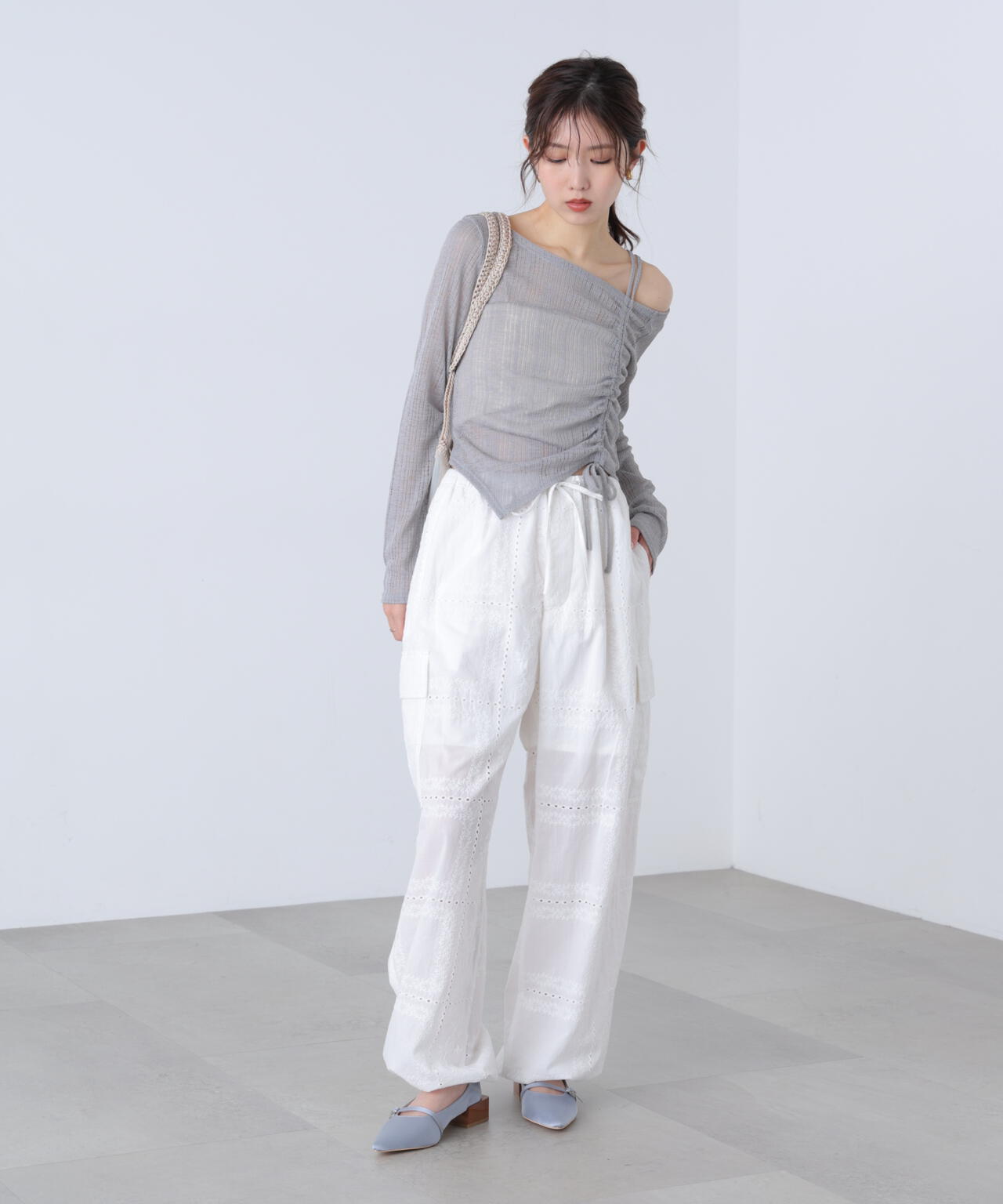 162cm 着用サイズ:FR