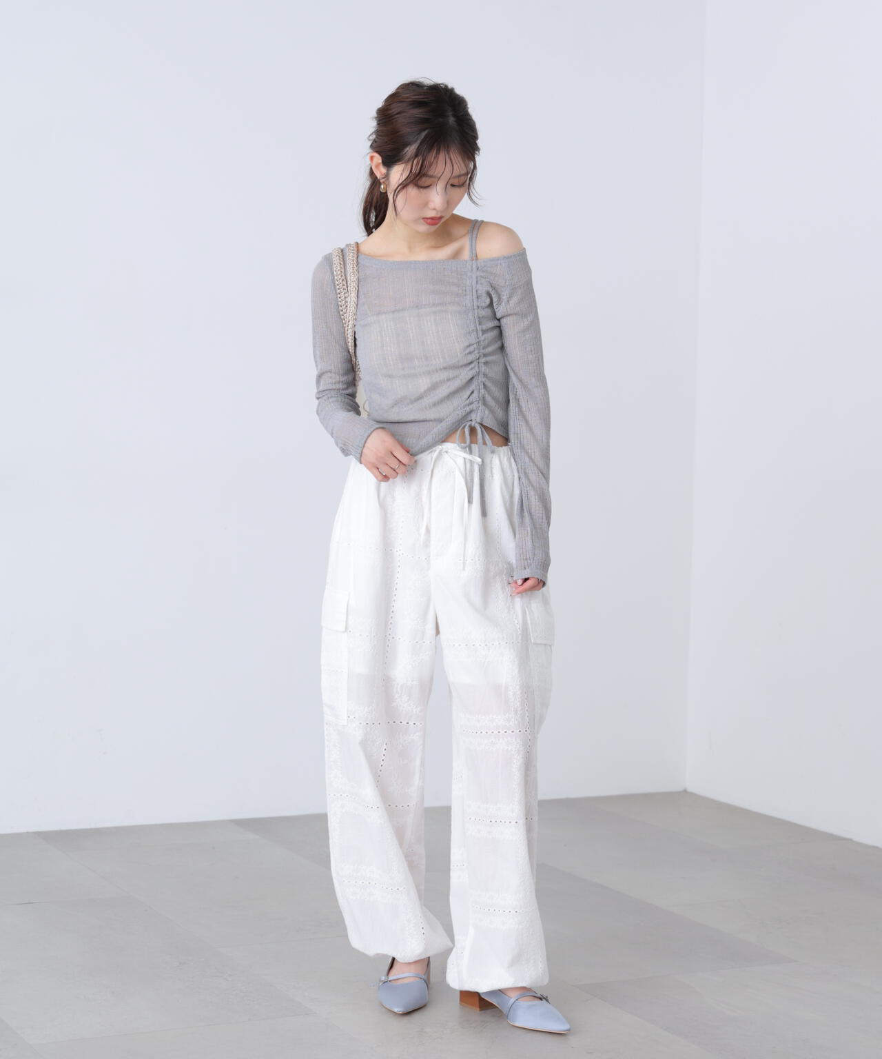 162cm 着用サイズ:FR