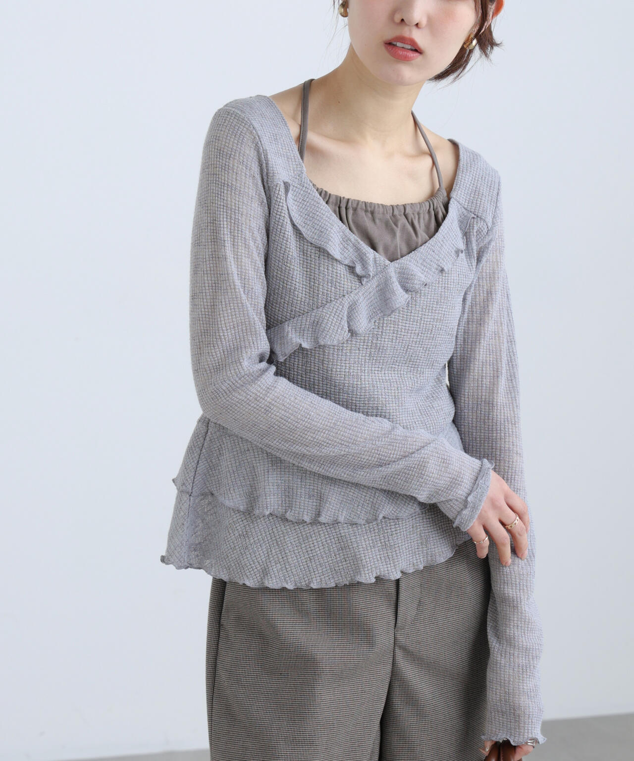 162cm 着用サイズ:FR