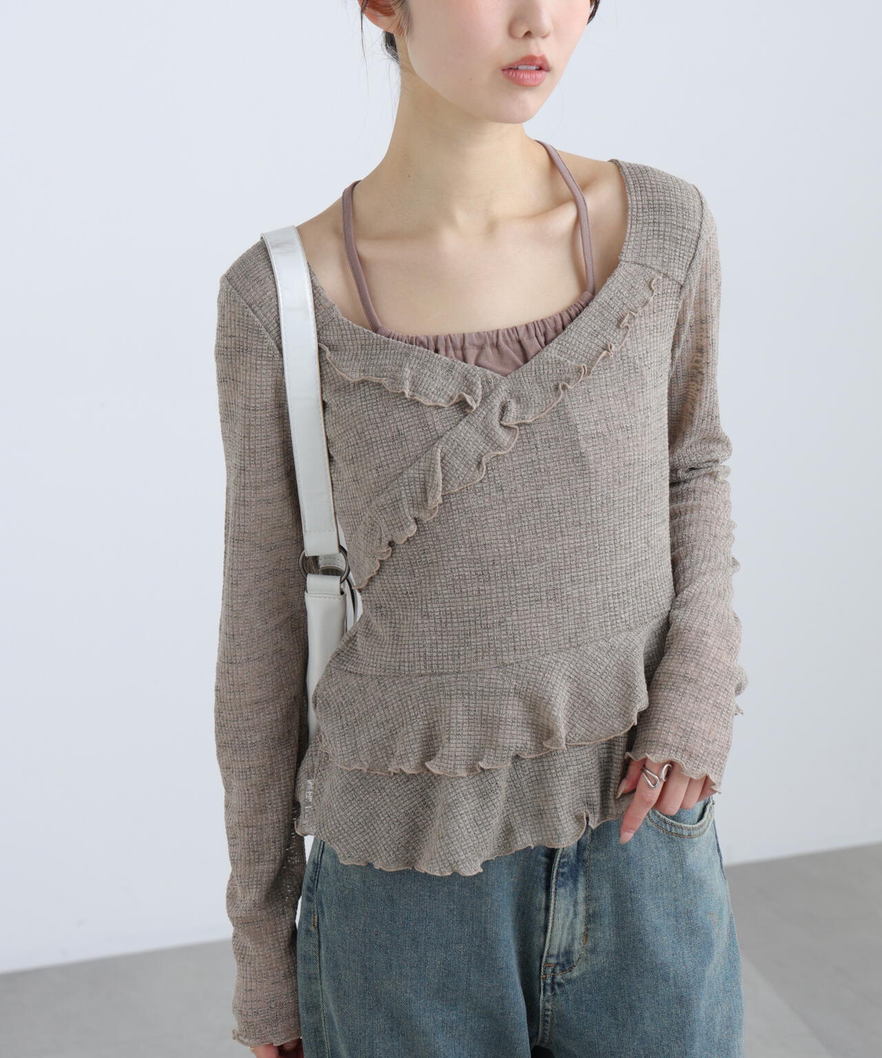 162cm 着用サイズ:FR