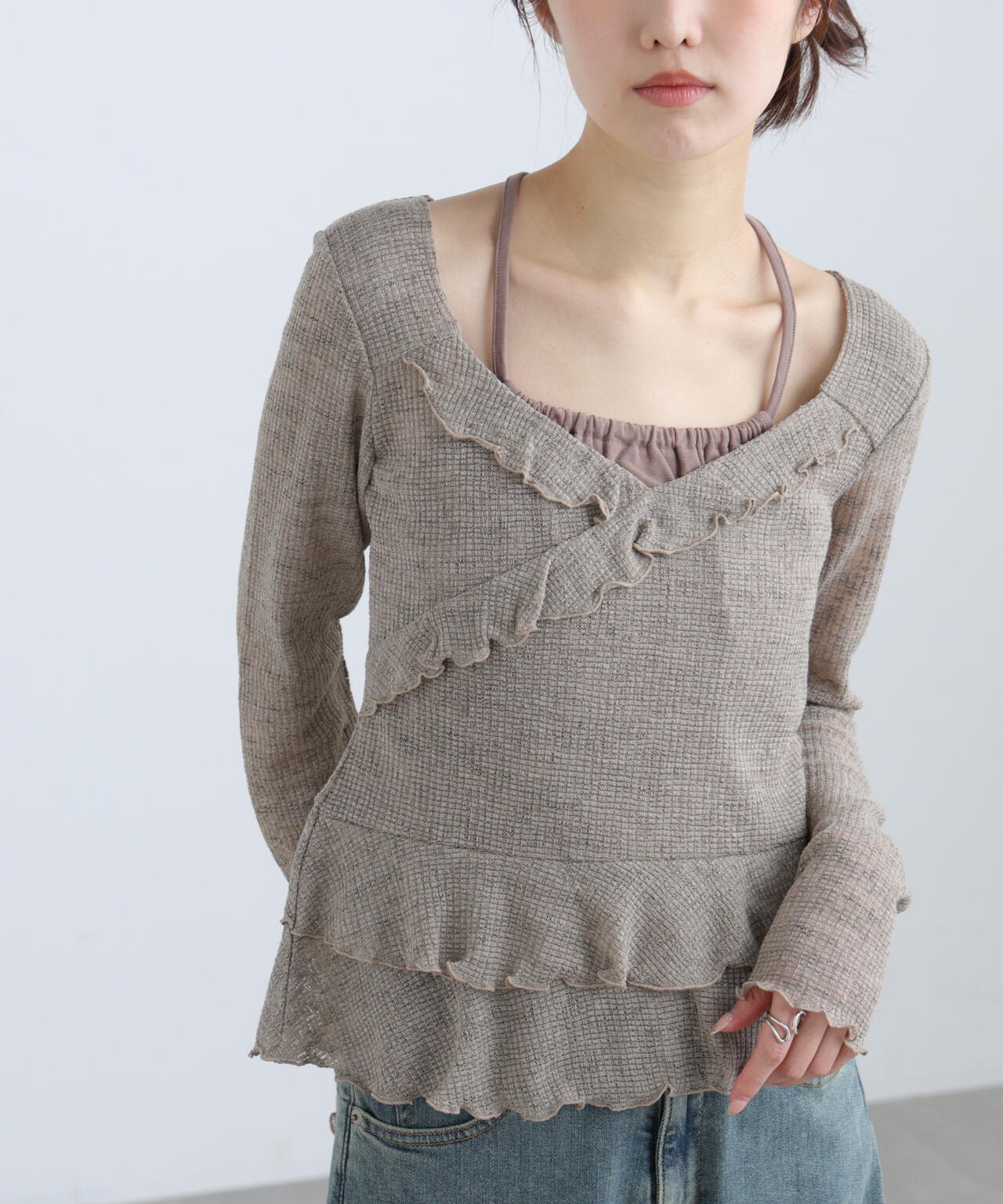 162cm 着用サイズ:FR