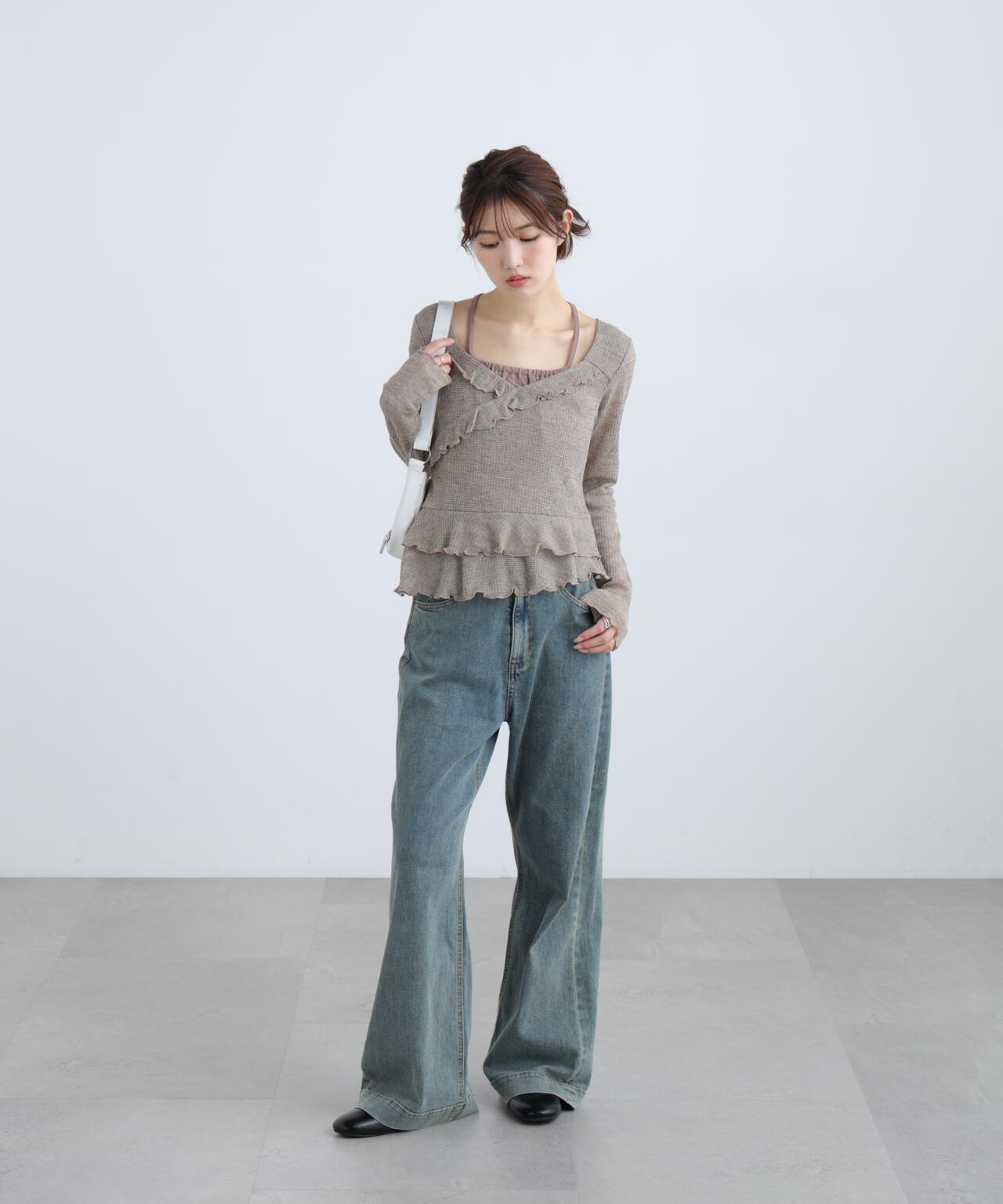 162cm 着用サイズ:FR