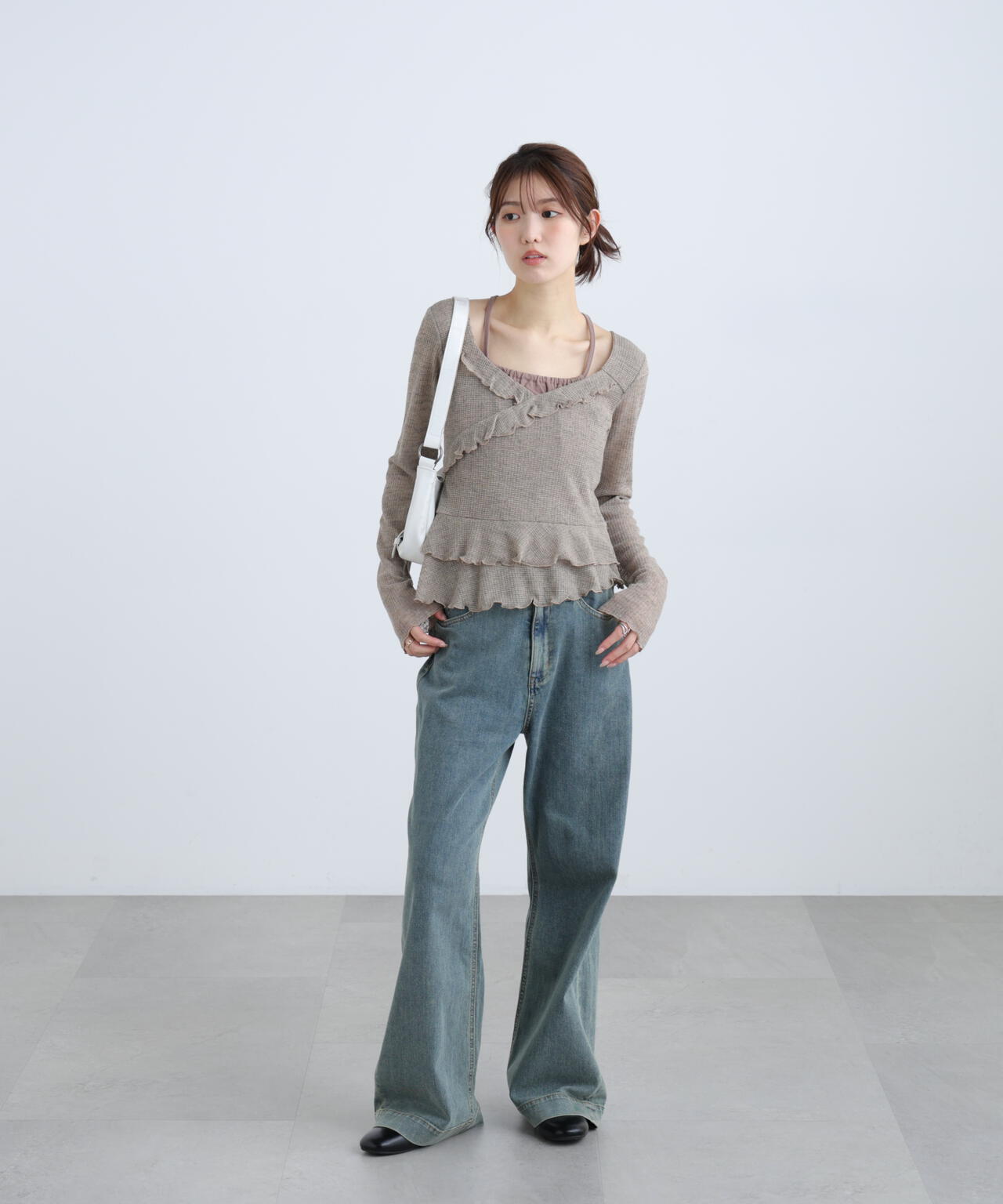162cm 着用サイズ:FR