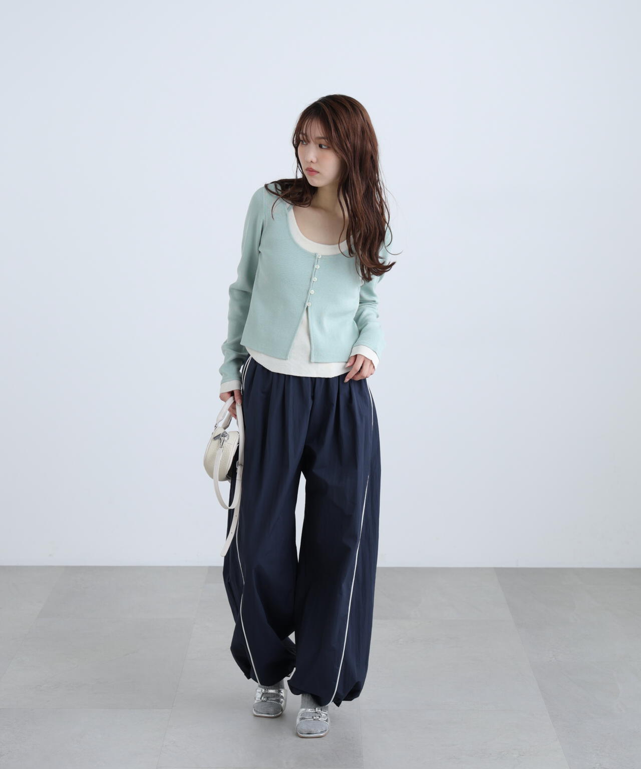 162cm 着用サイズ:FR