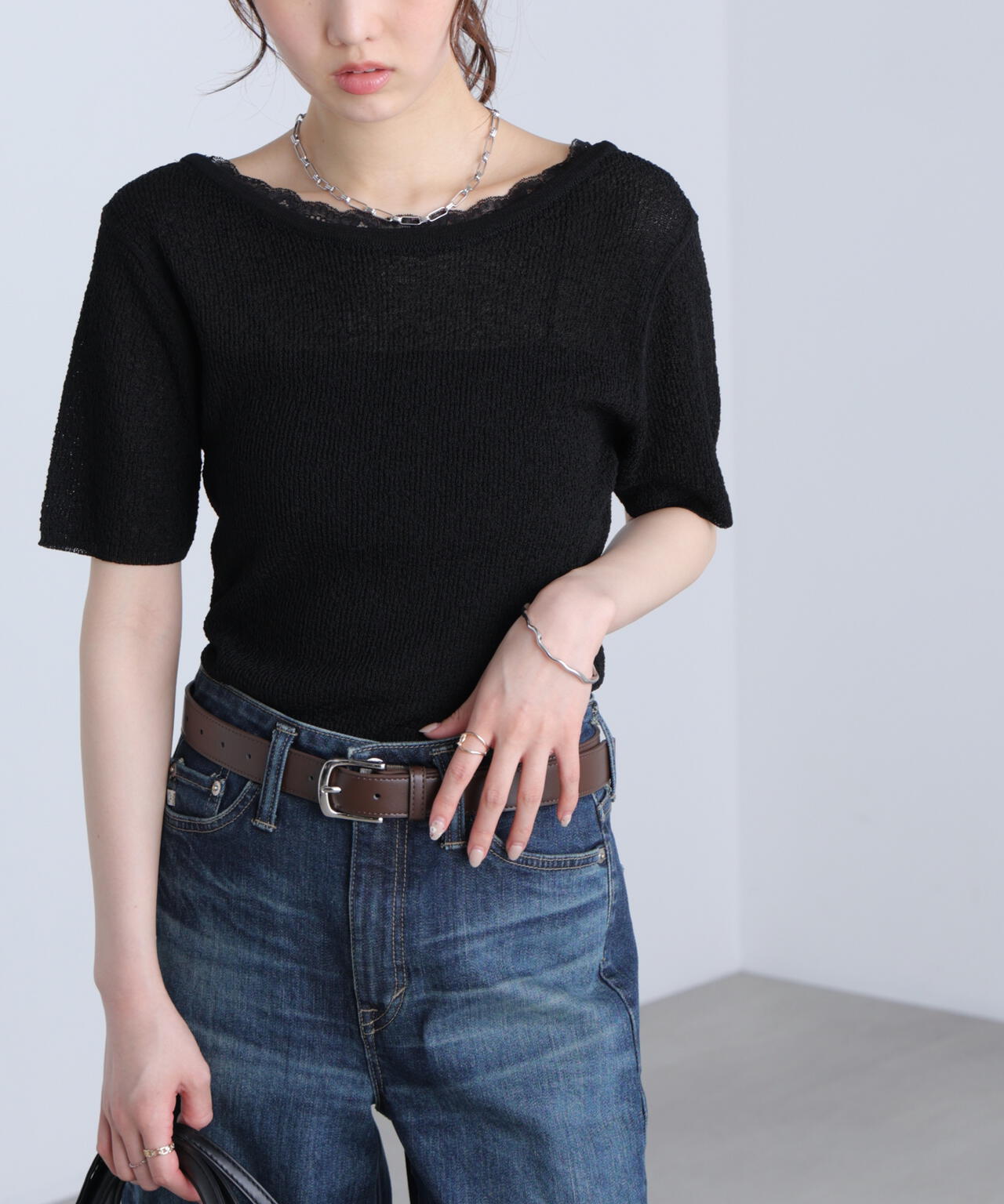162cm 着用サイズ:FR