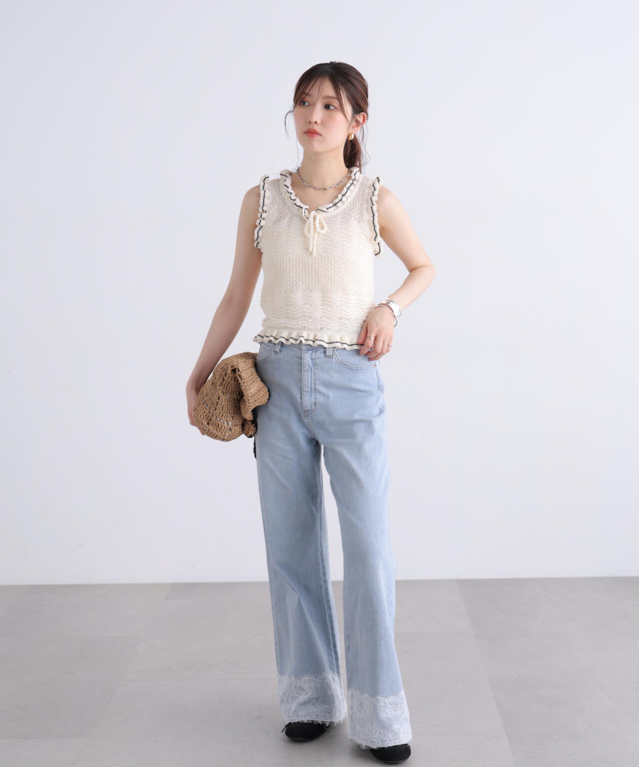 162cm 着用サイズ:FR