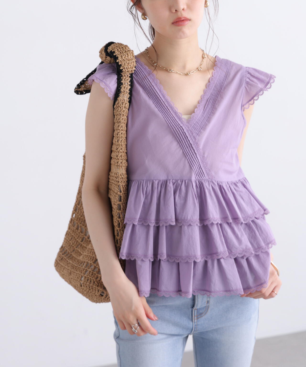 162cm 着用サイズ:FR