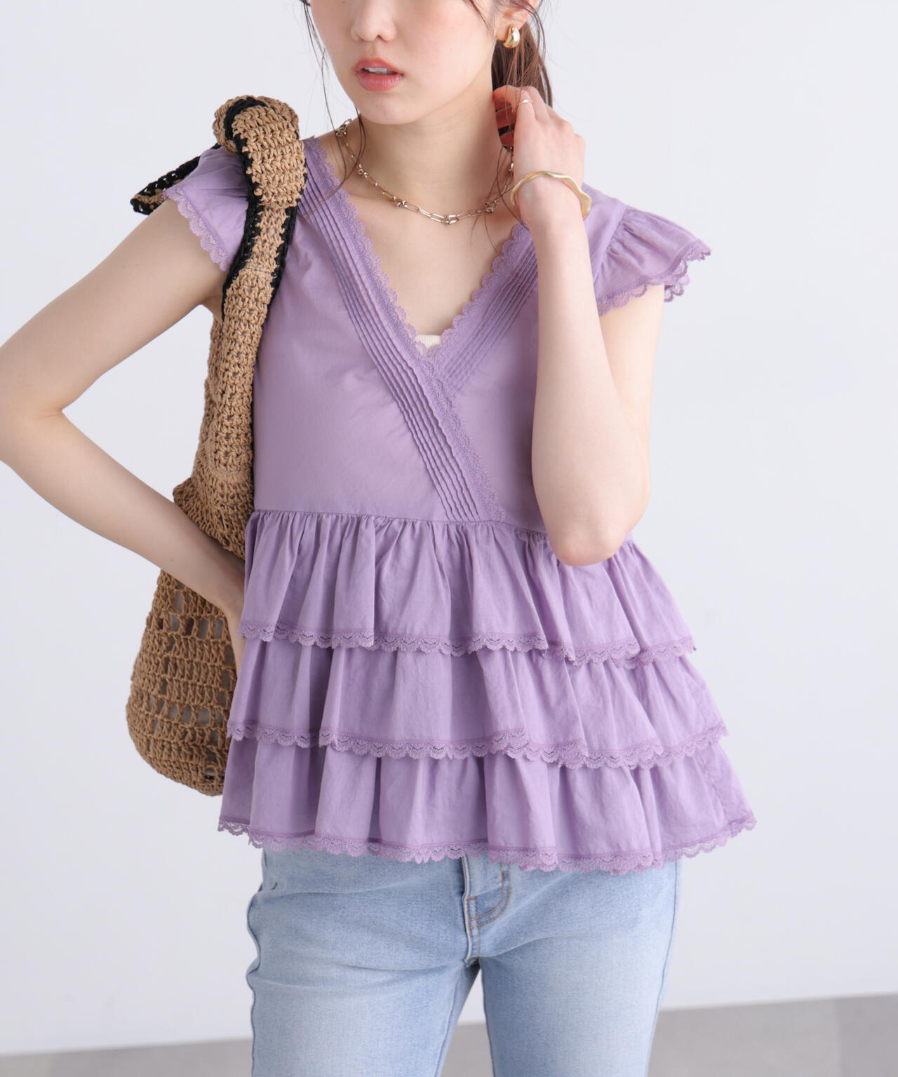 162cm 着用サイズ:FR