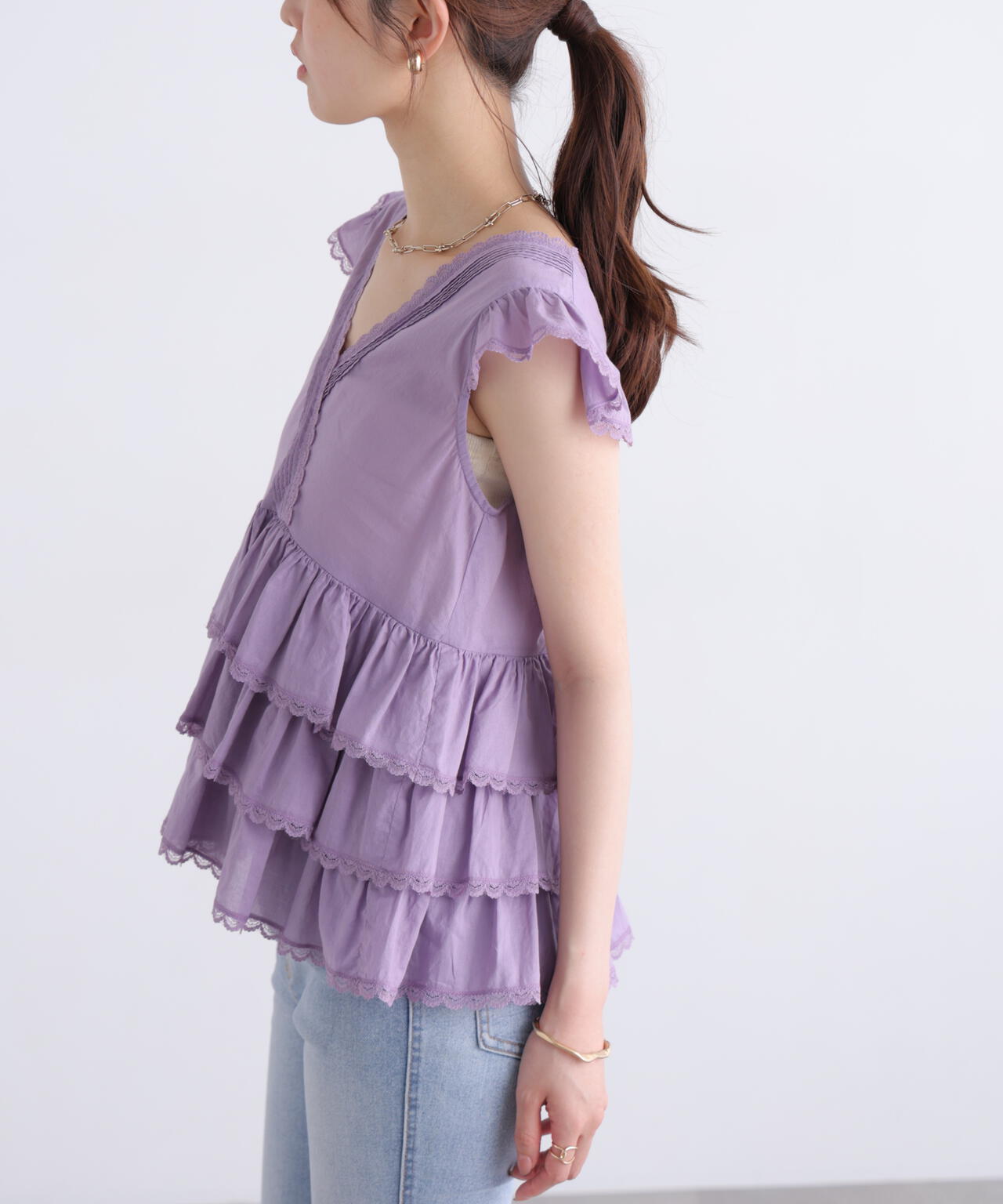 162cm 着用サイズ:FR