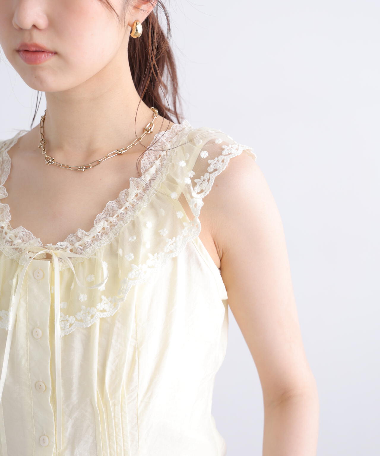 162cm 着用サイズ:FR