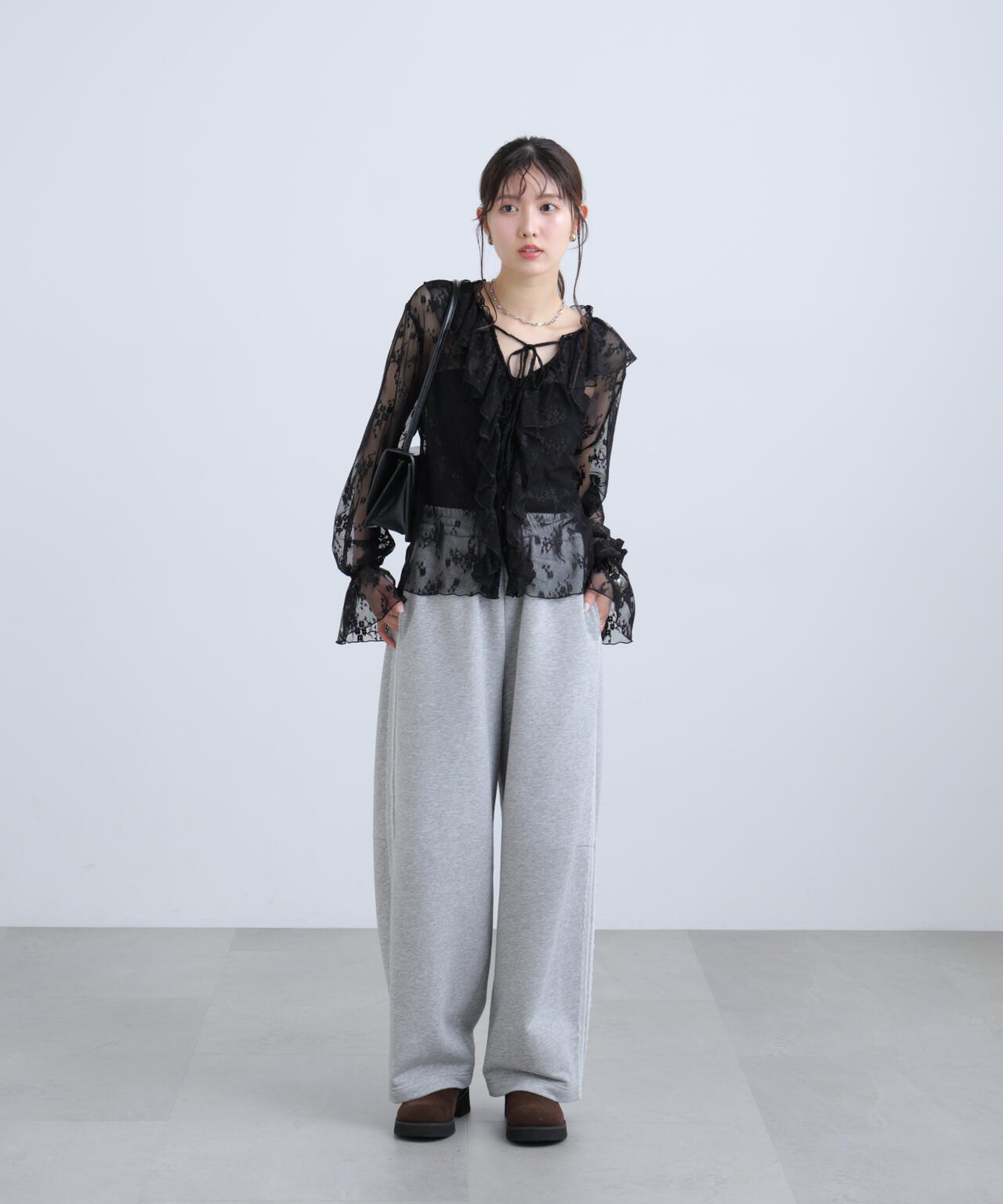 162cm 着用サイズ:FR