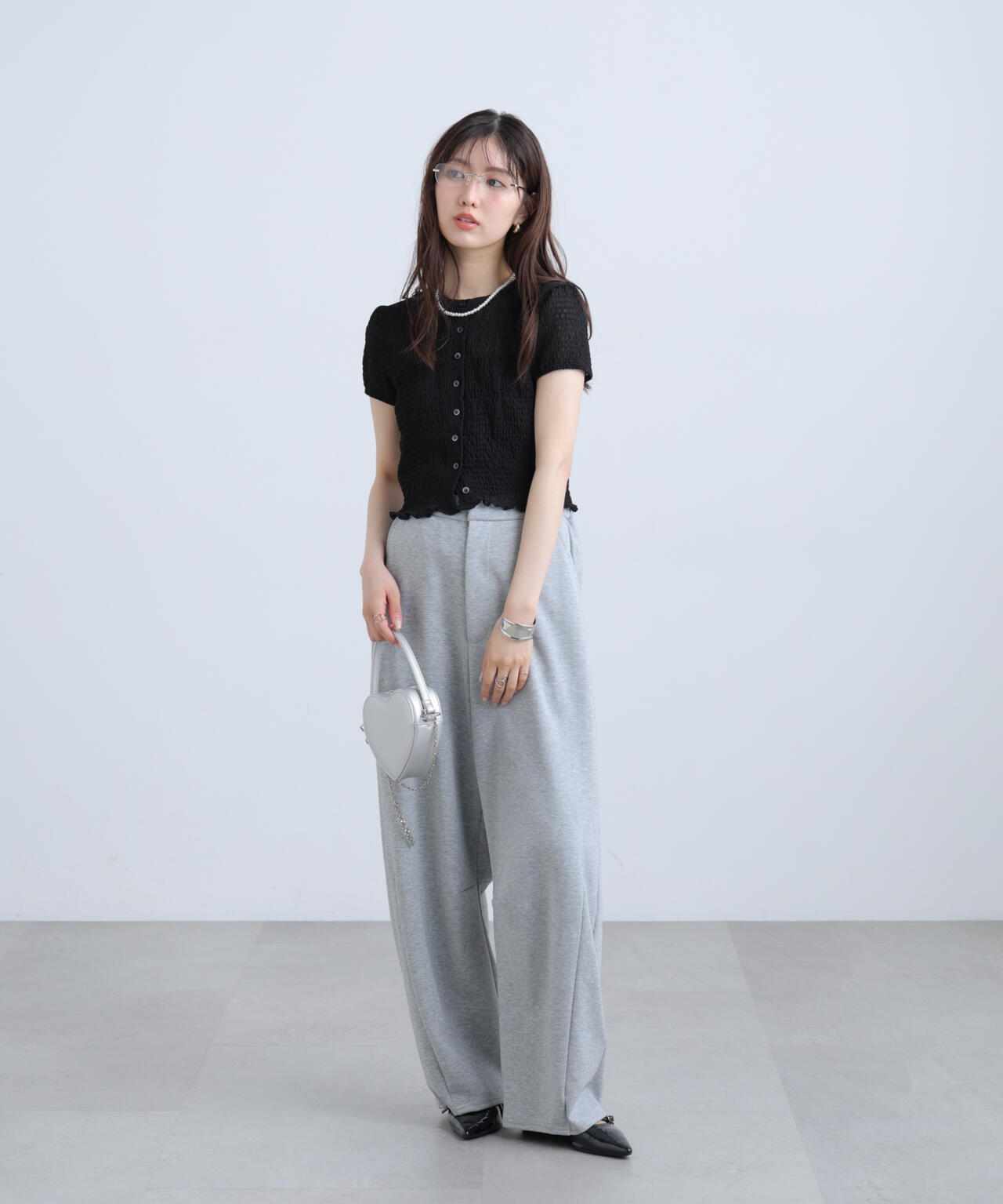 162cm 着用サイズ:FR
