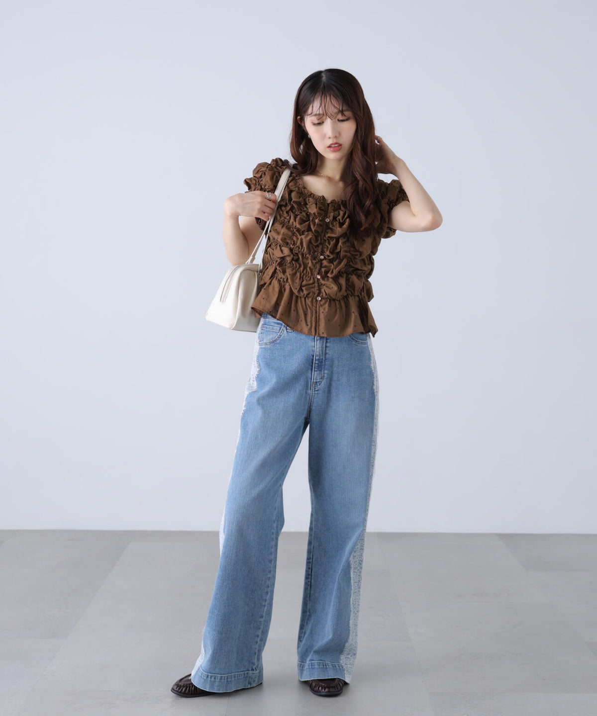 162cm 着用サイズ:FR