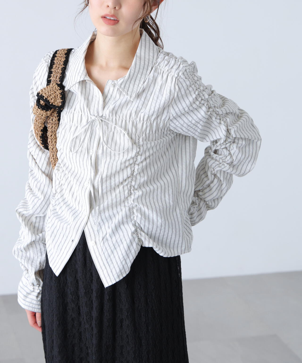 162cm 着用サイズ:FR