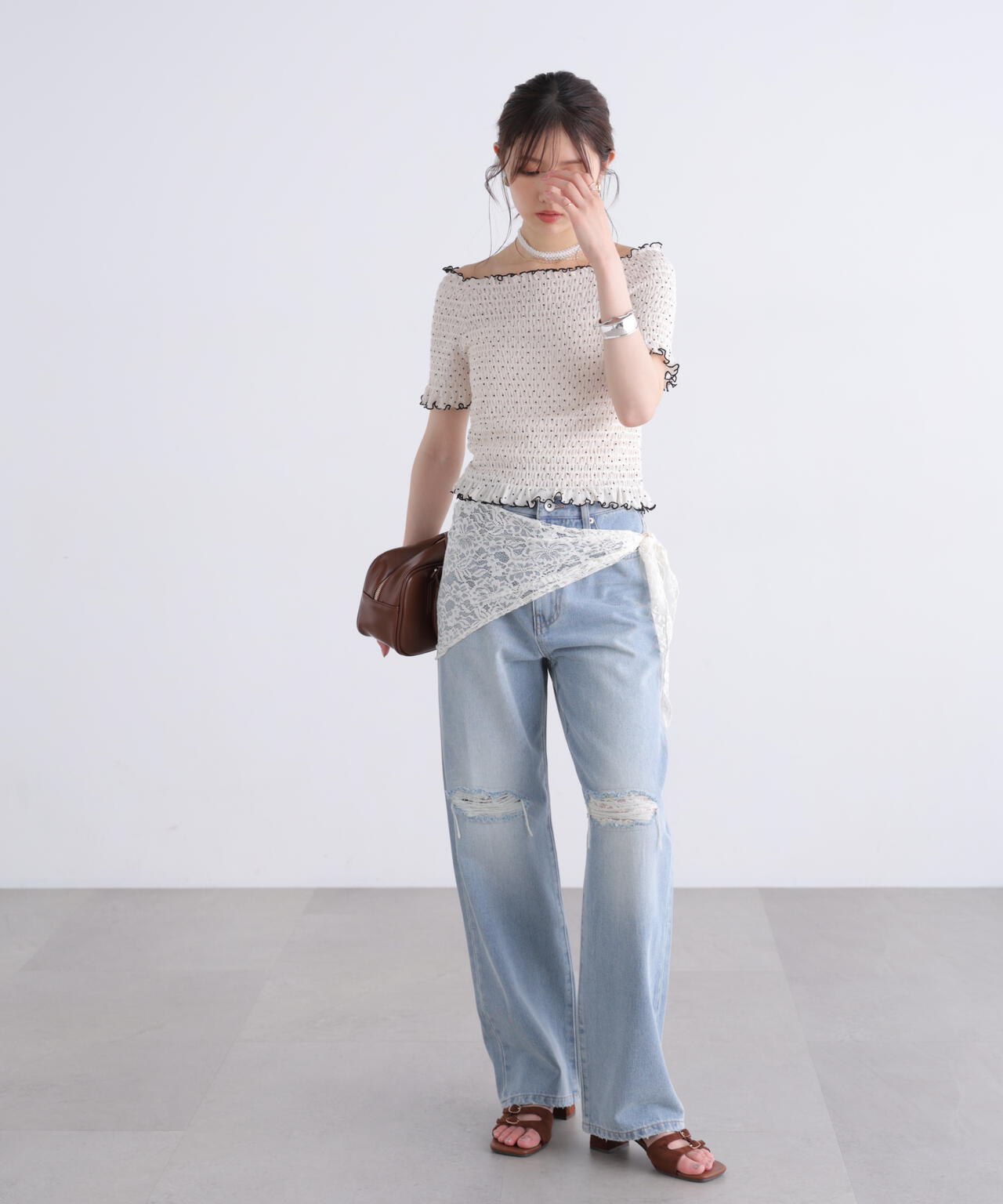 162cm 着用サイズ:M