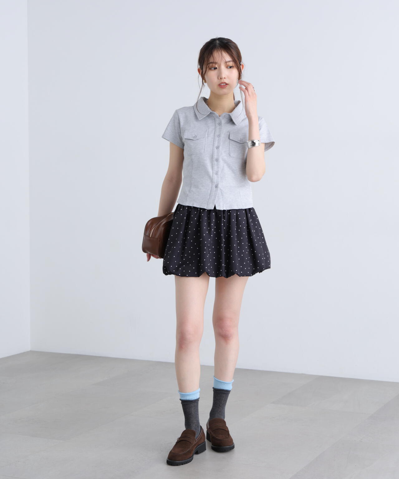 162cm 着用サイズ:FR