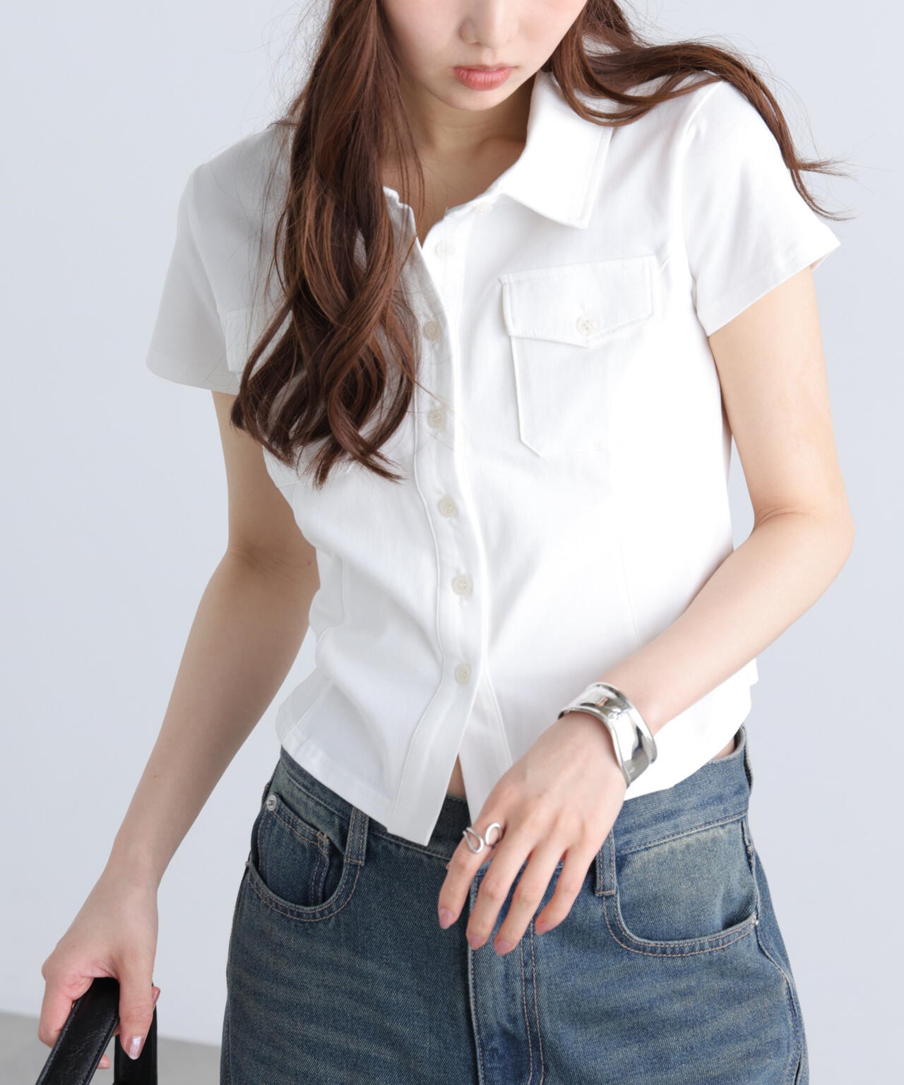 162cm 着用サイズ:FR