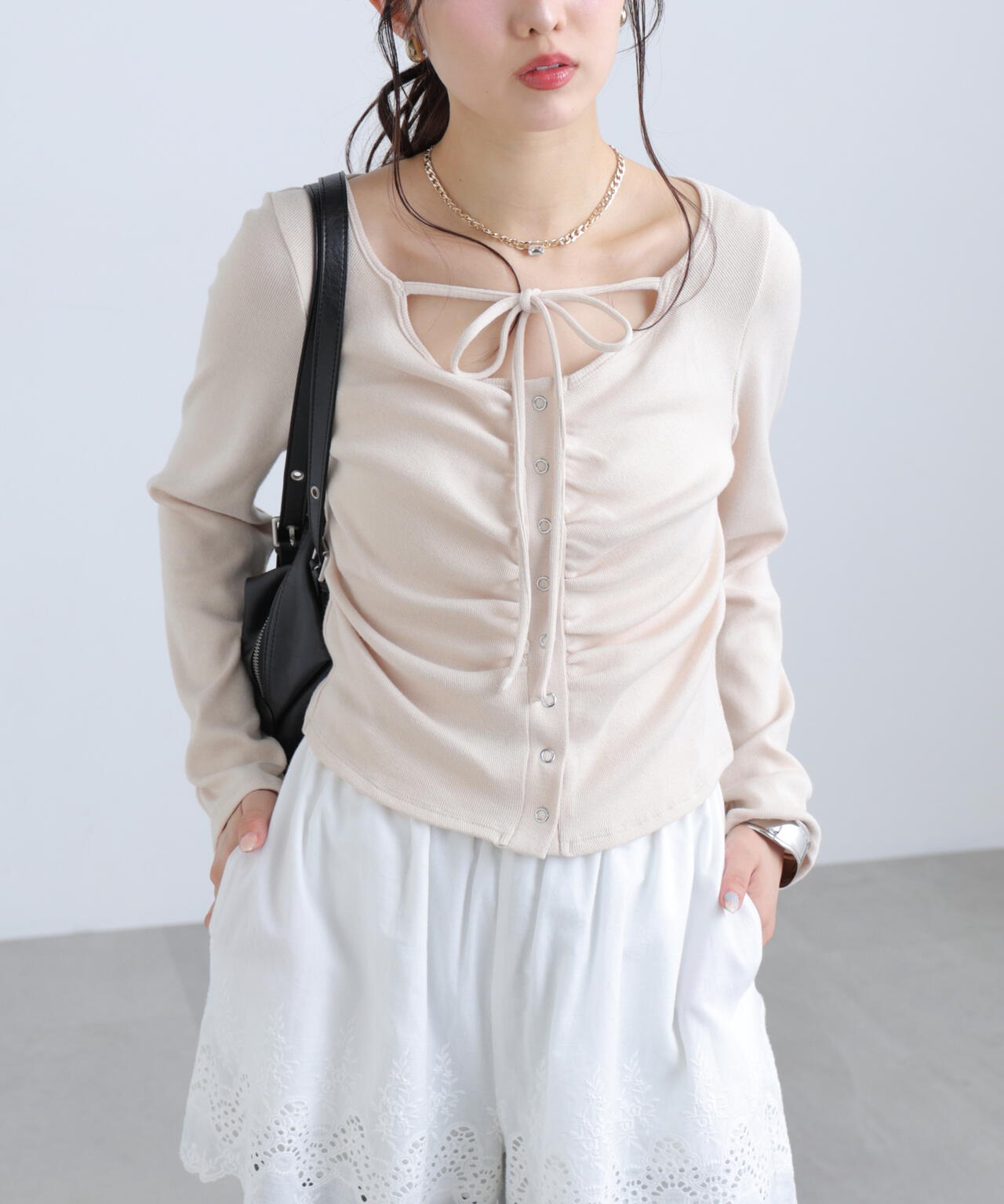 162cm 着用サイズ:FR