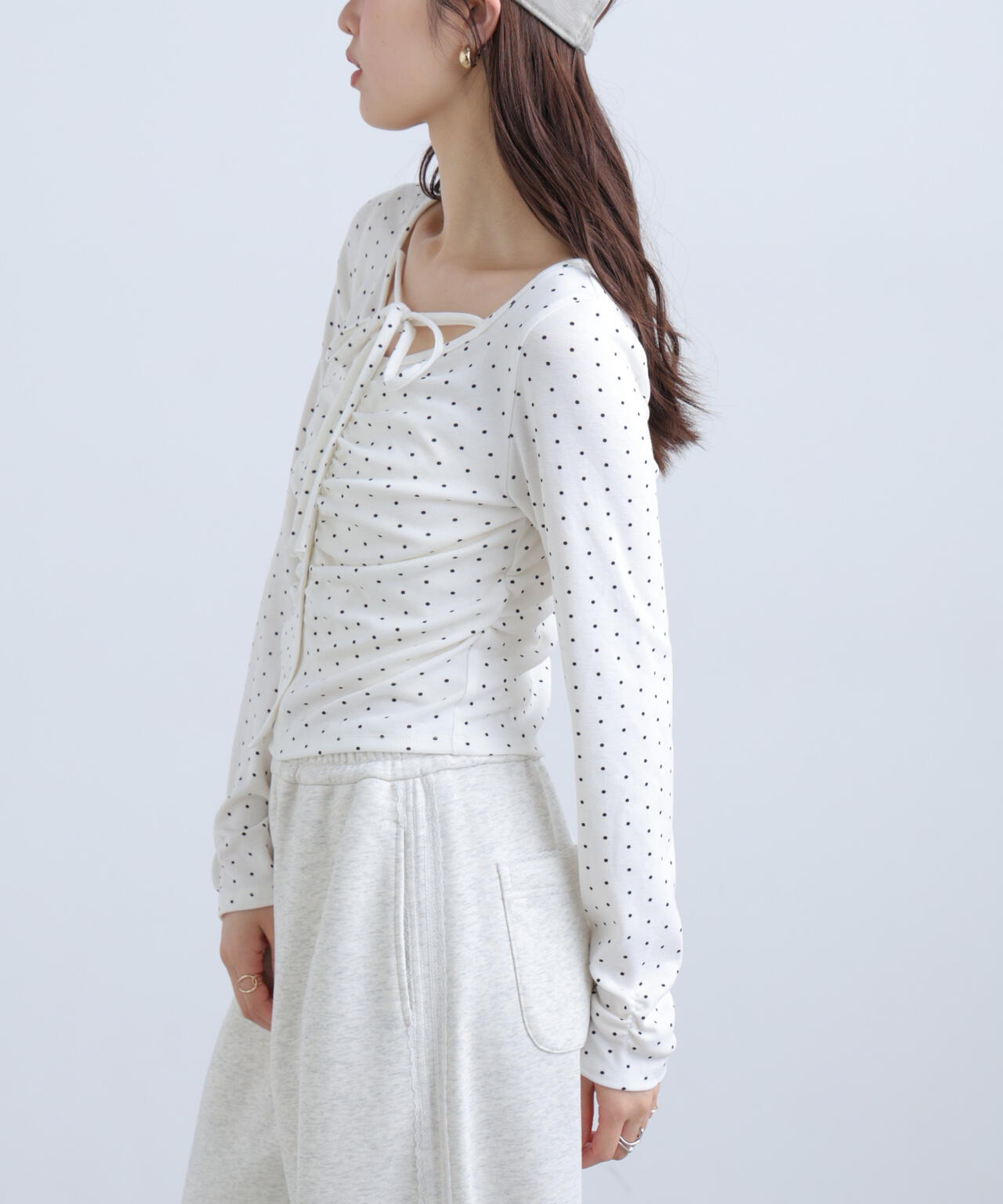 162cm 着用サイズ:FR