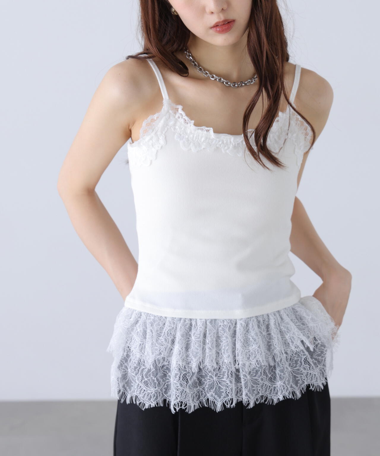 162cm 着用サイズ:FR