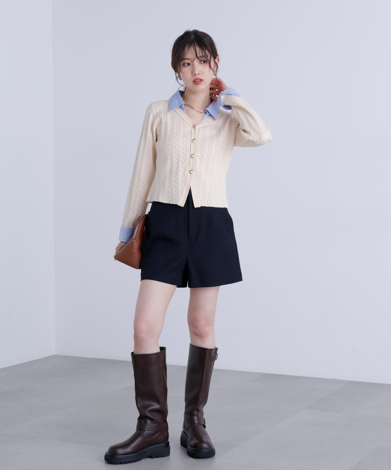 162cm 着用サイズ:FR