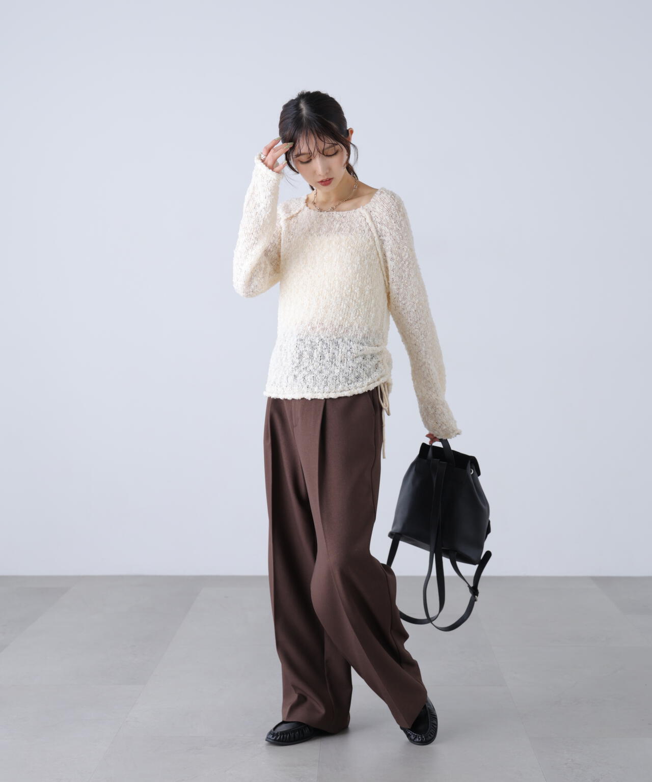 162cm 着用サイズ:FR