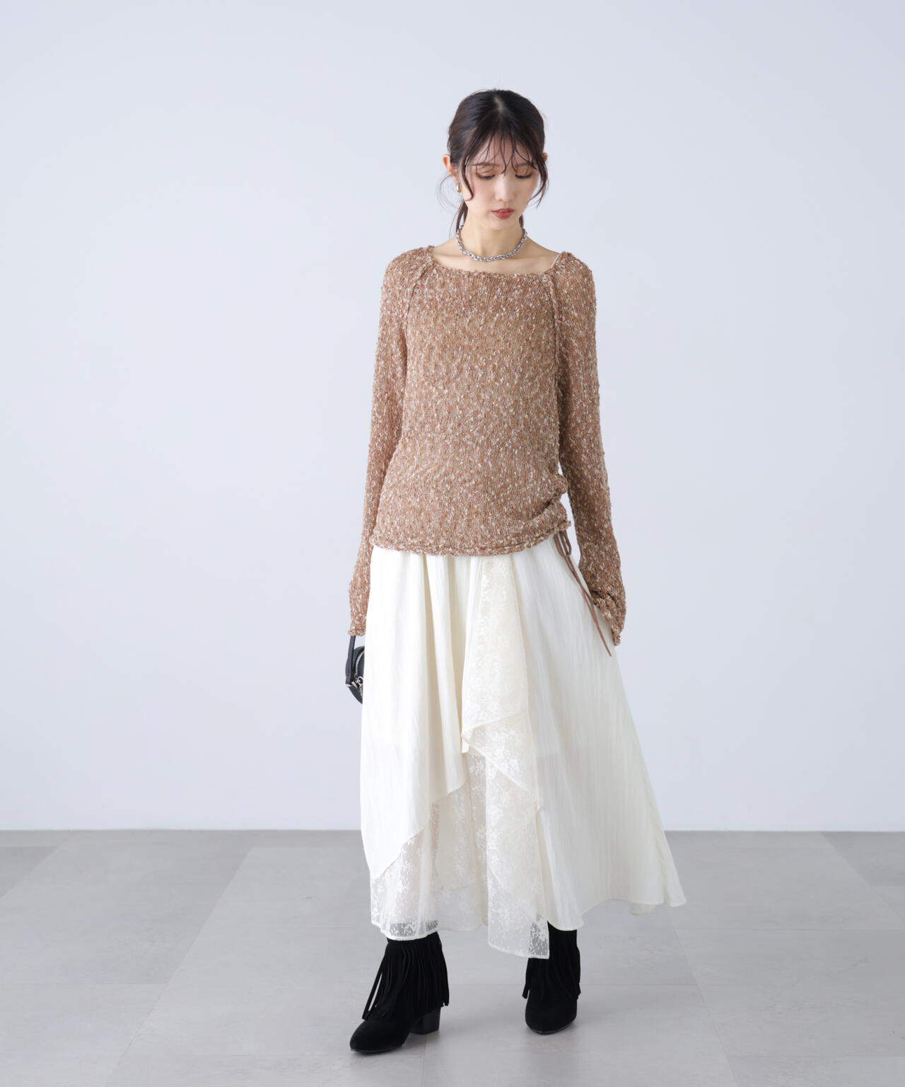 162cm 着用サイズ:FR