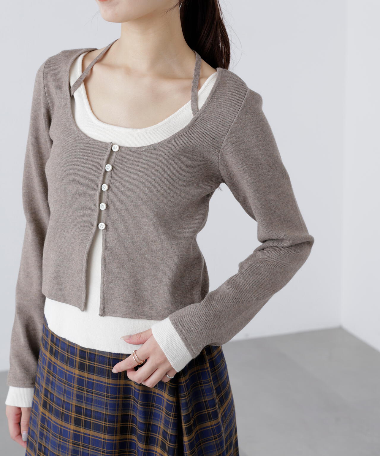 162cm 着用サイズ:FR