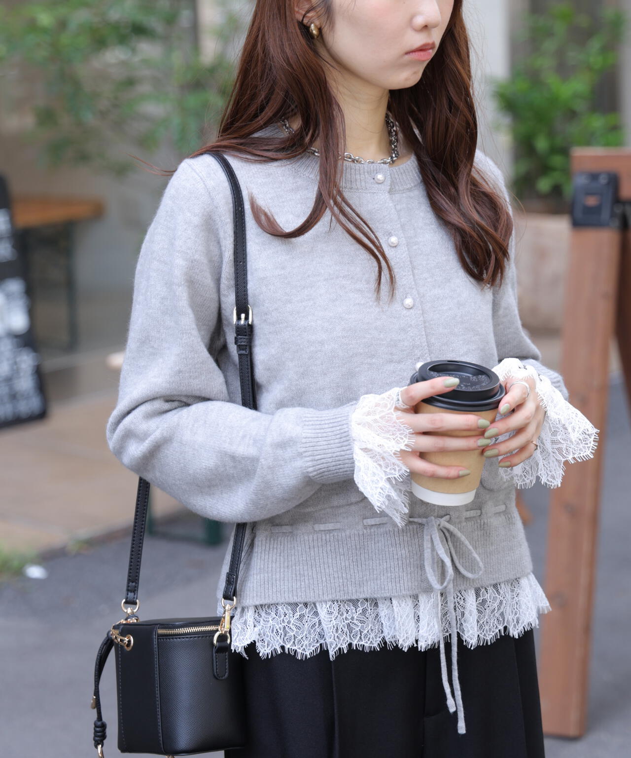 162cm 着用サイズ:FR