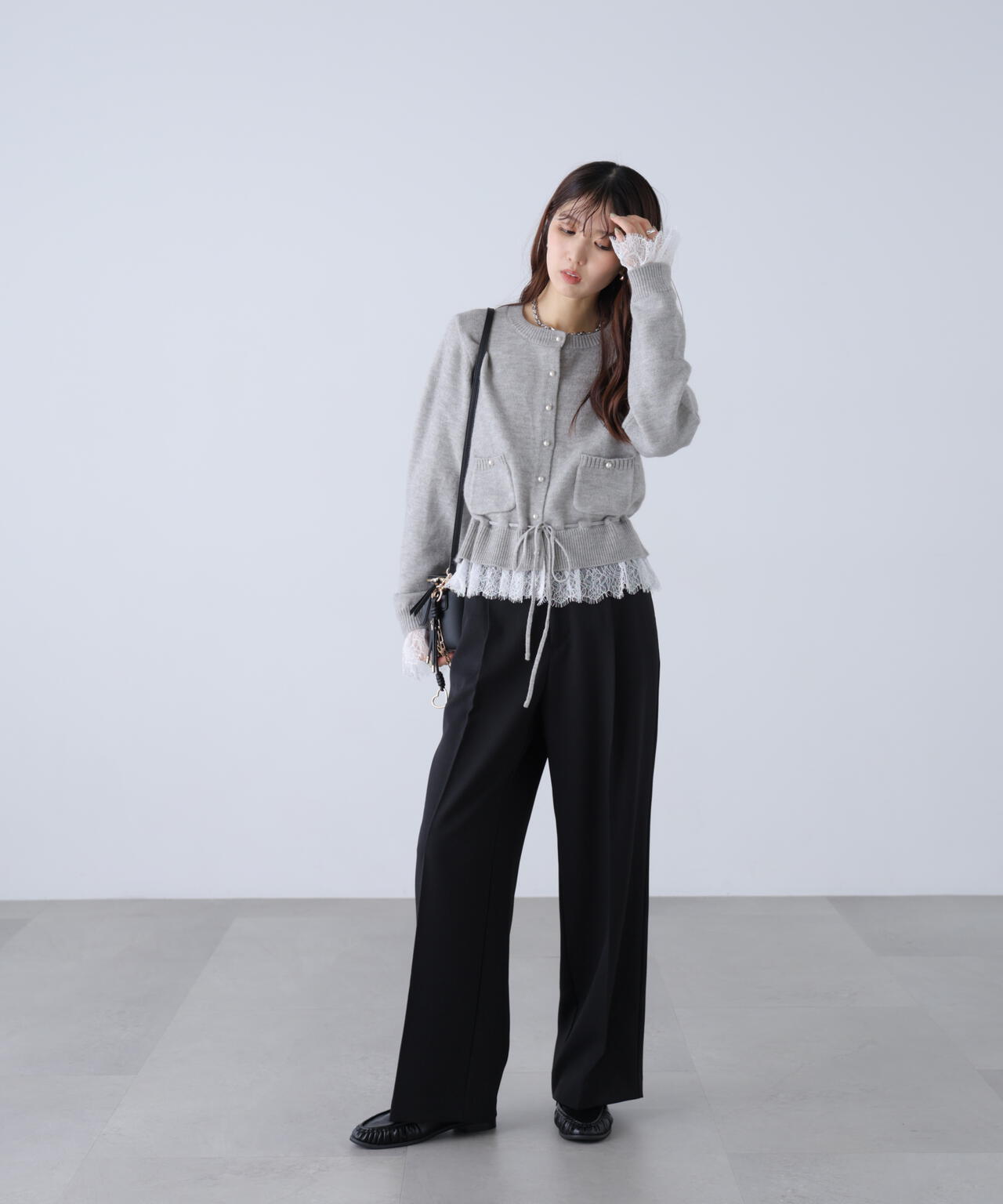 162cm 着用サイズ:FR