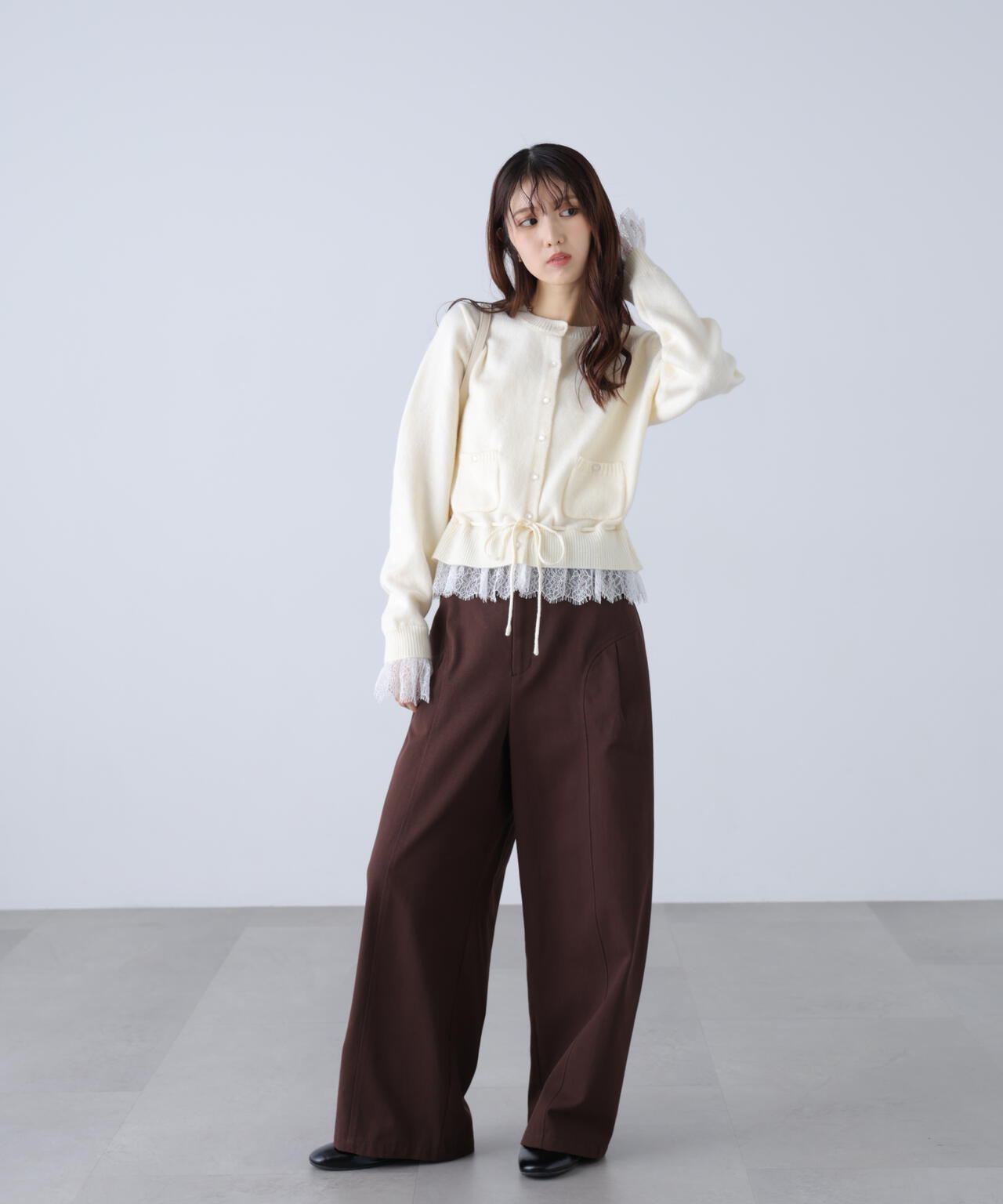 162cm 着用サイズ:FR