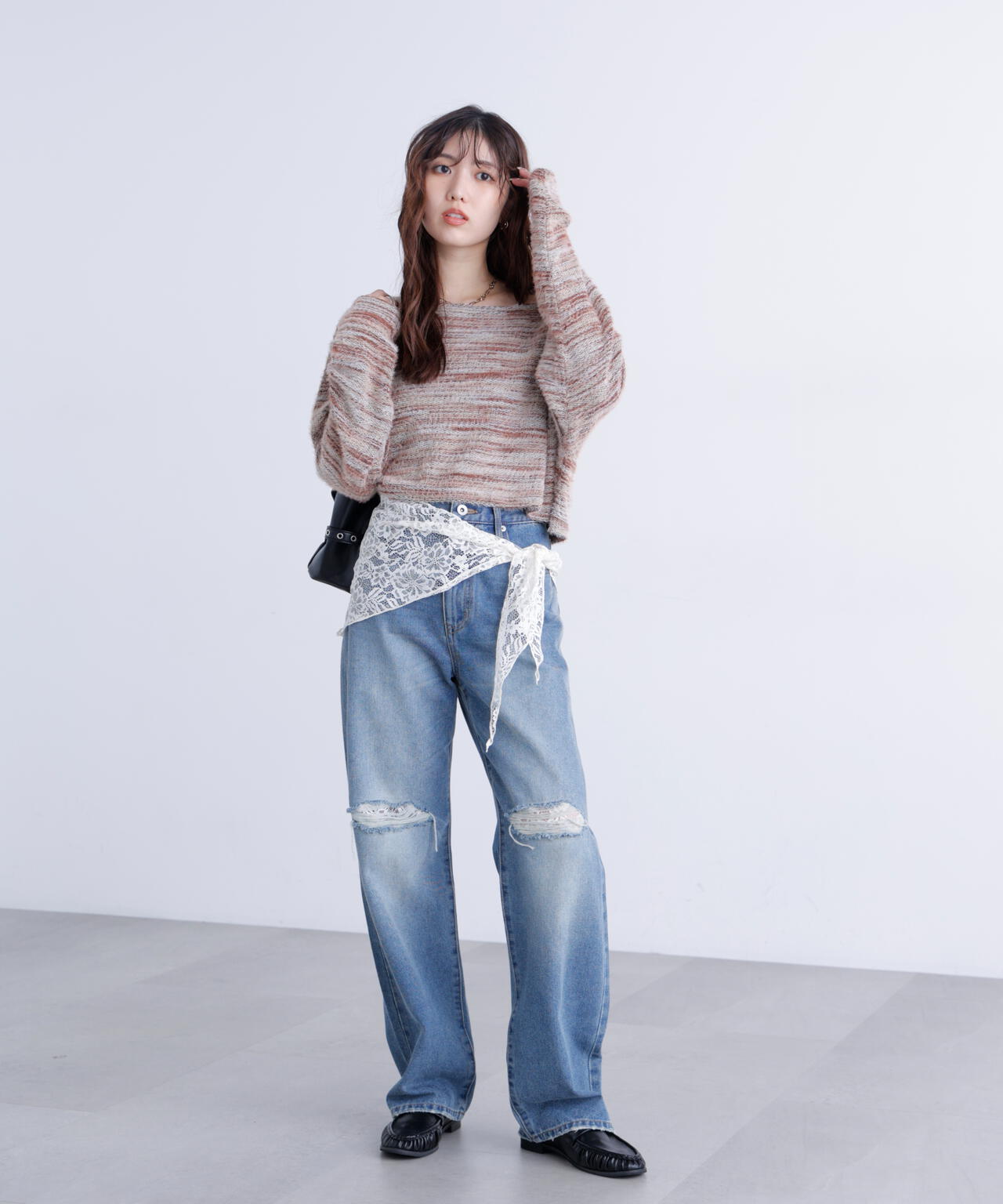 162cm 着用サイズ:FR