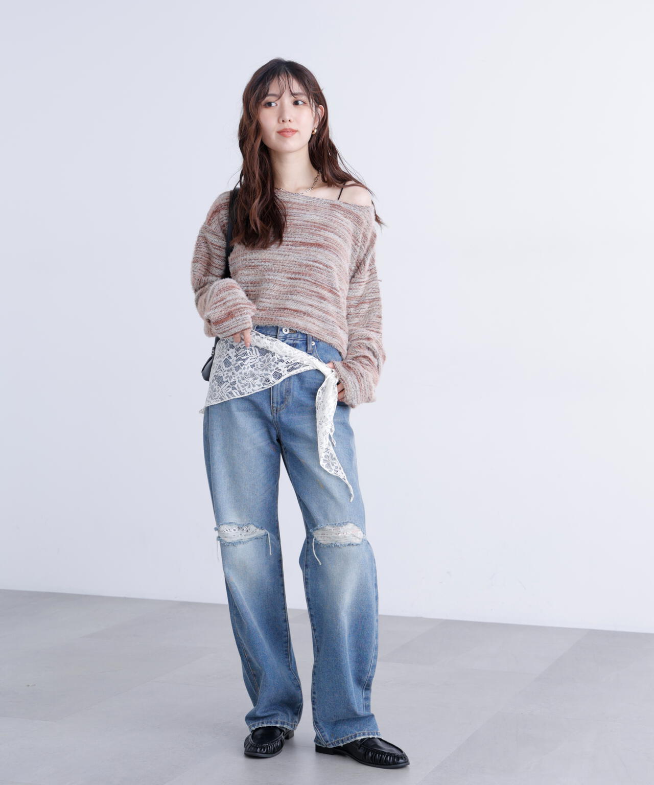 162cm 着用サイズ:FR