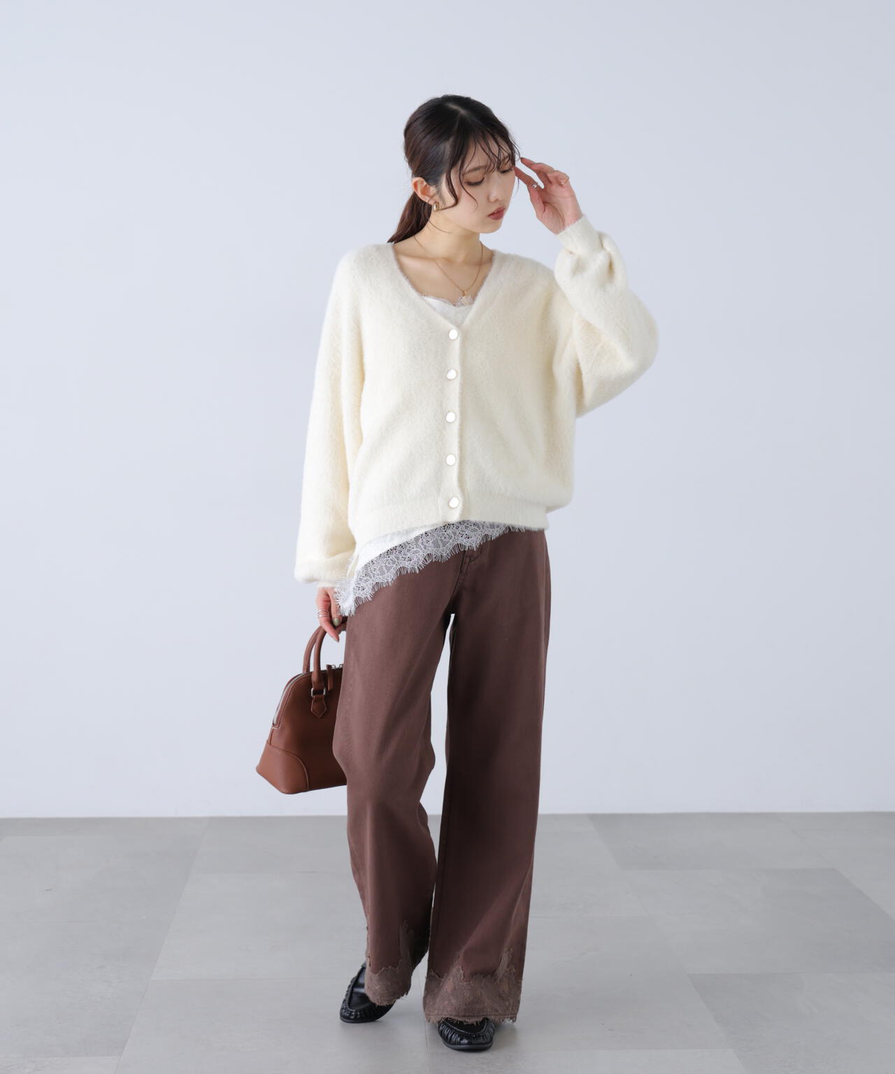 162cm 着用サイズ:FR