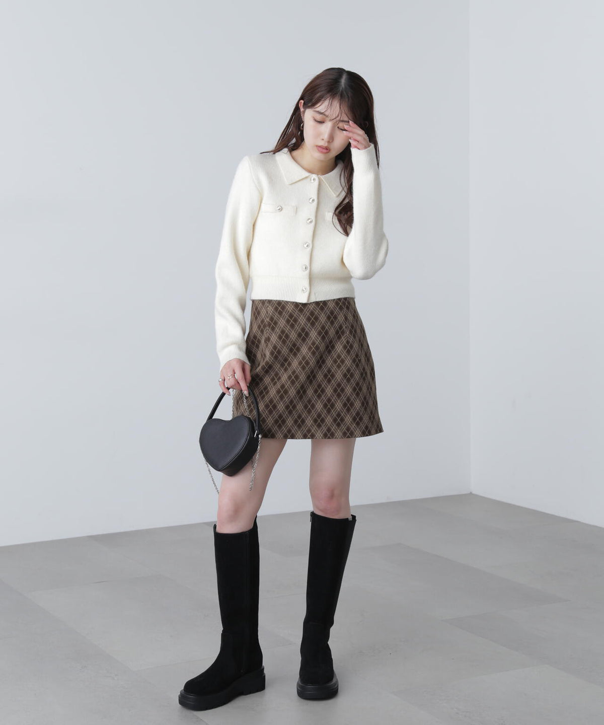 162cm 着用サイズ:FR