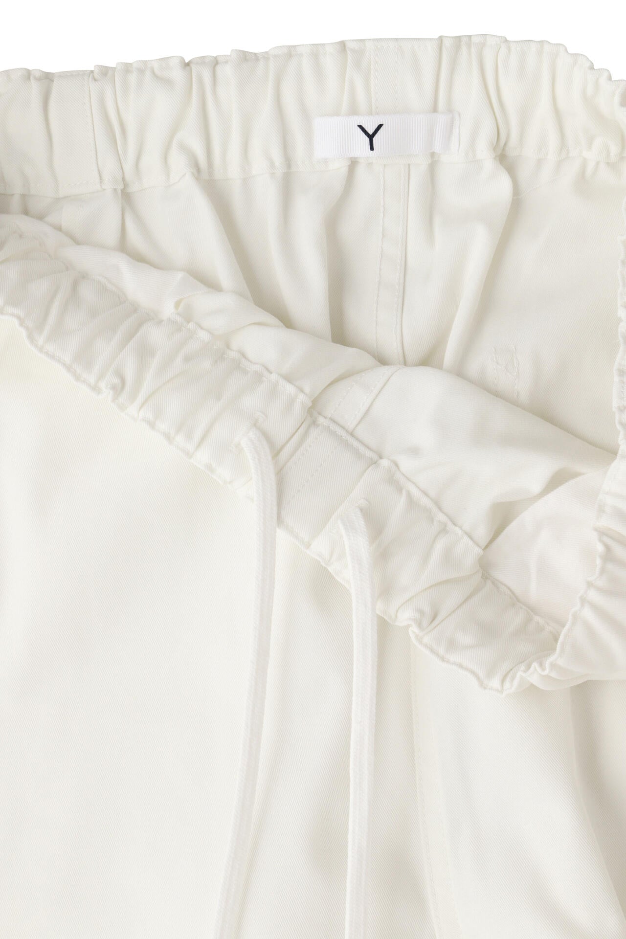 Y / ORGANIC COTTON / RECYCLE POLYESTER TWILL TAPERED EASY TR